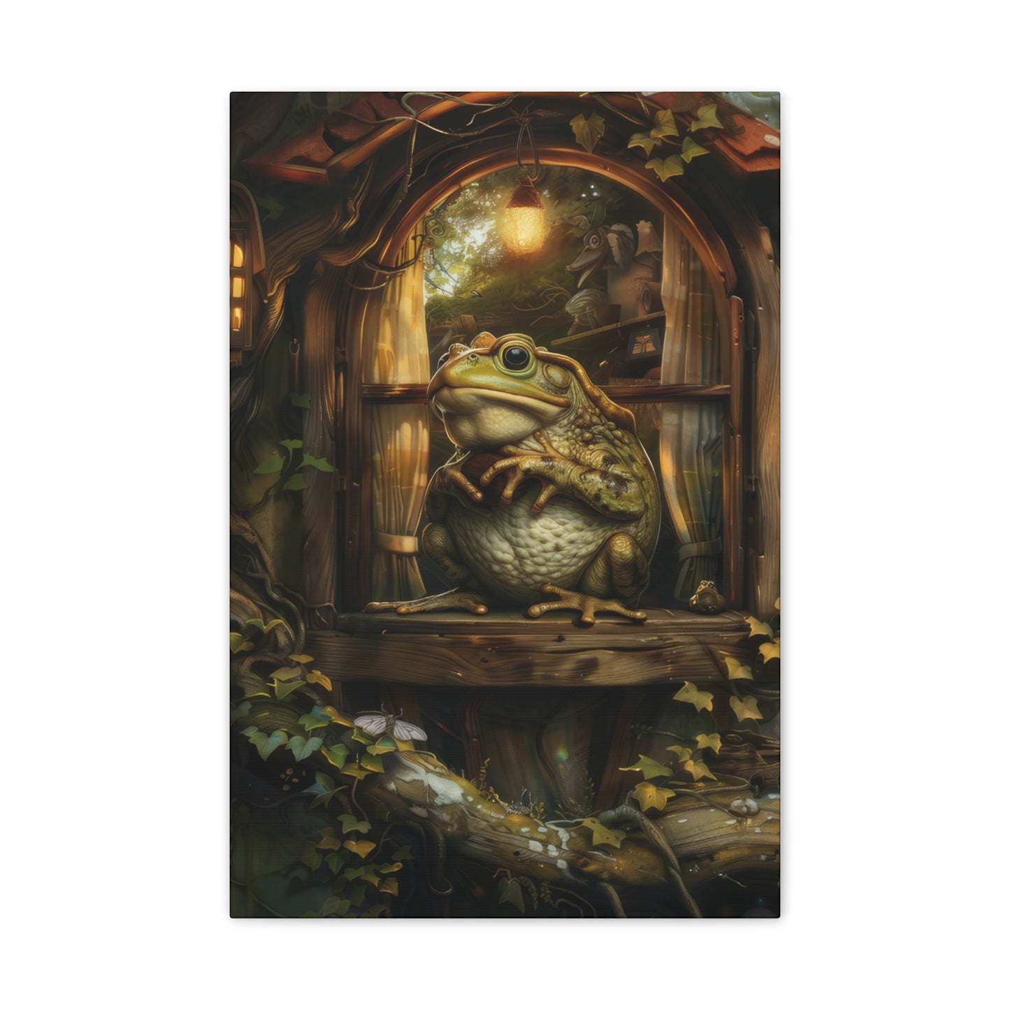 Toad's House - Canvas Stretched, 0.75"