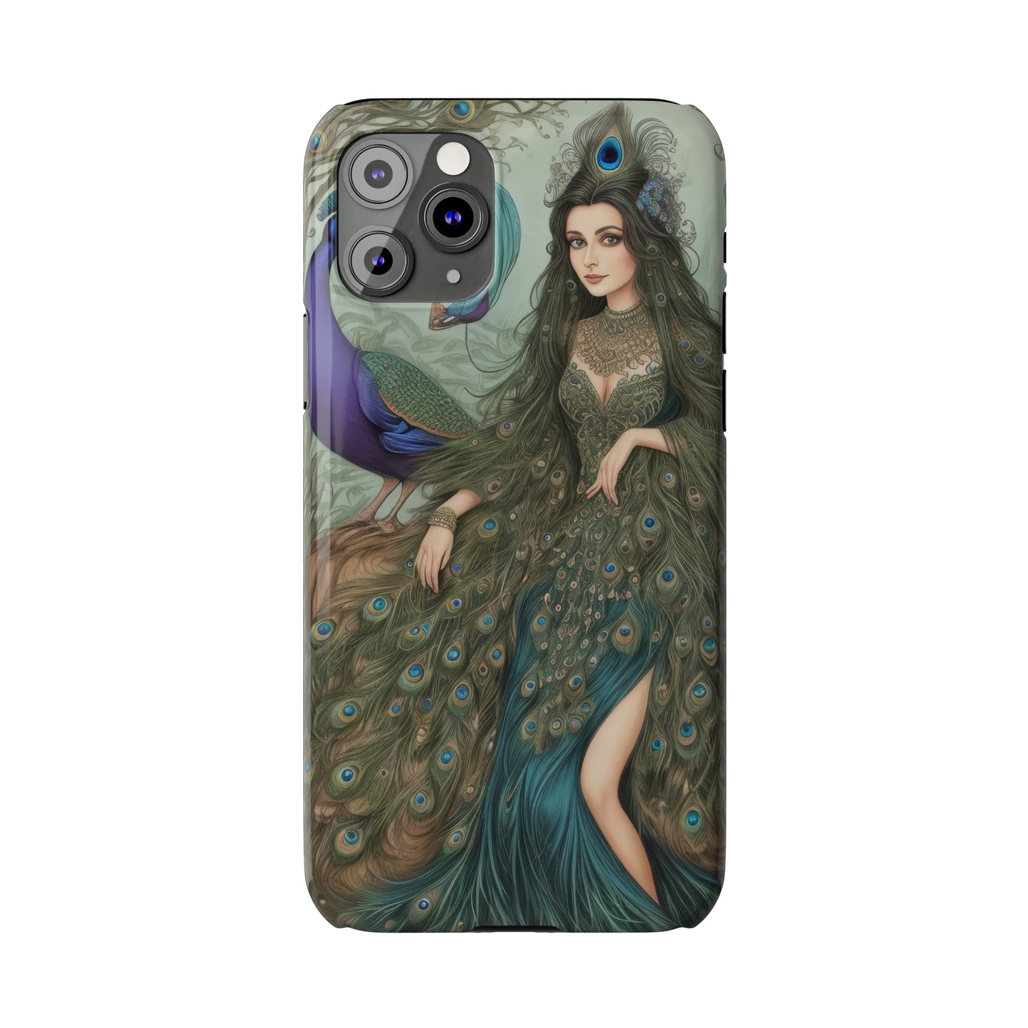 Peacock Witch - Phone Case