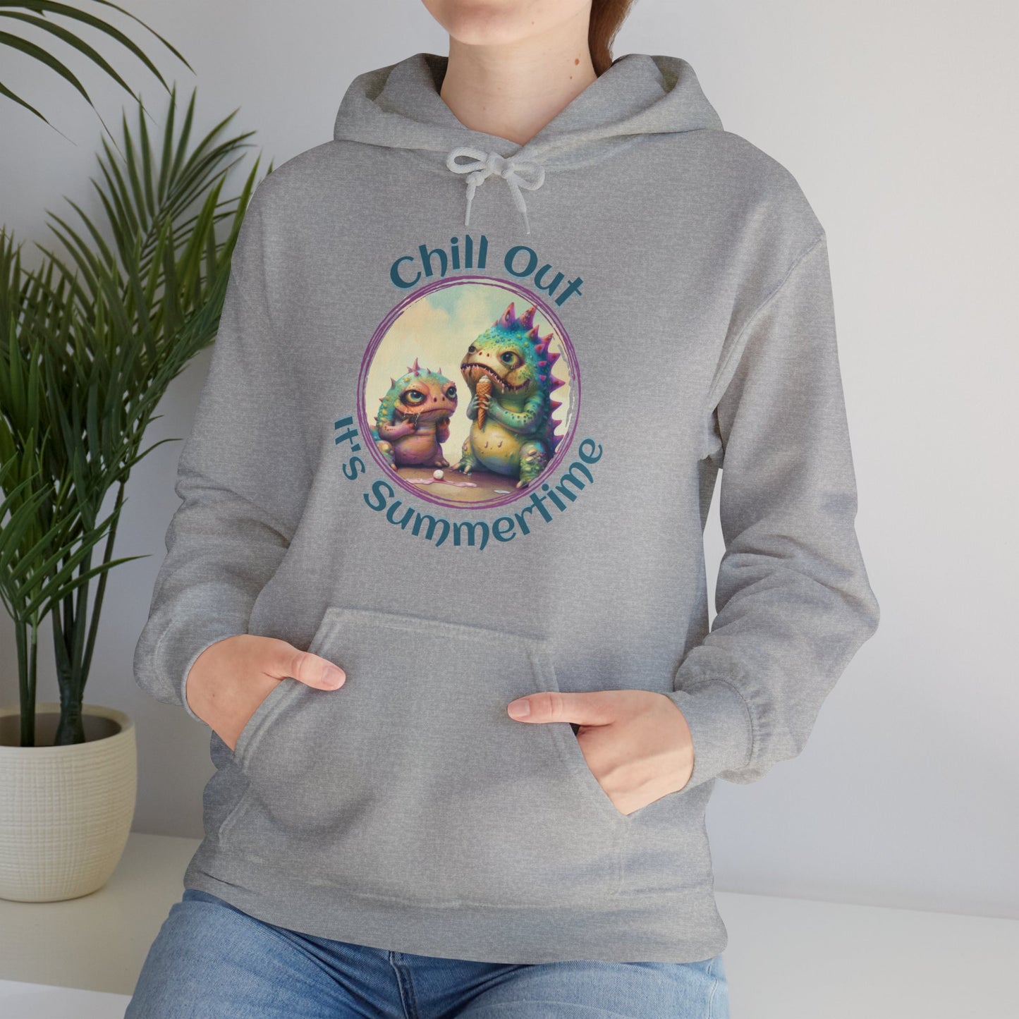 Chill Out for Summer - Unisex Heavy Blend™ Hooded Sweatshirt