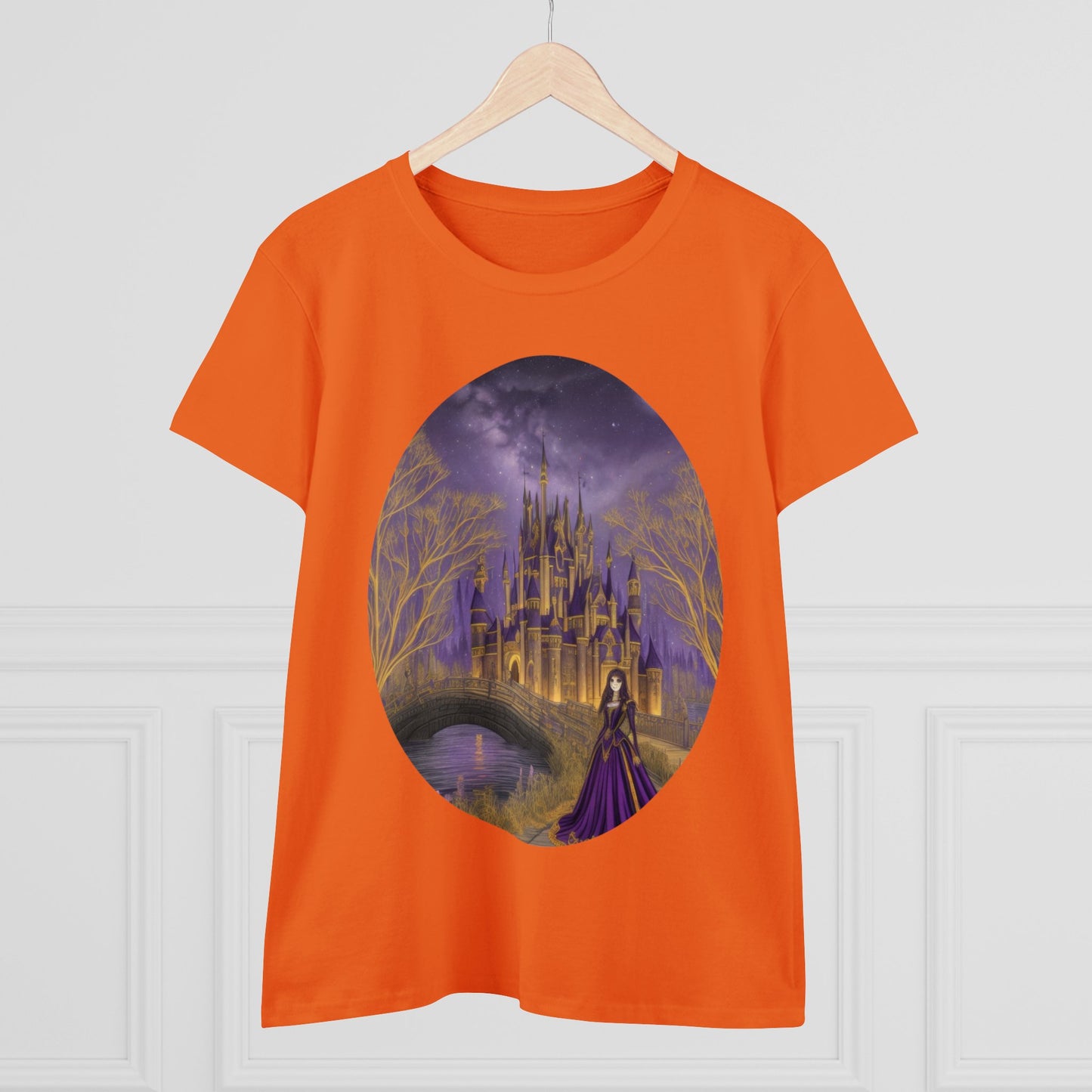 The Purple Castle - Fantasy - Women's Midweight Cotton Tee