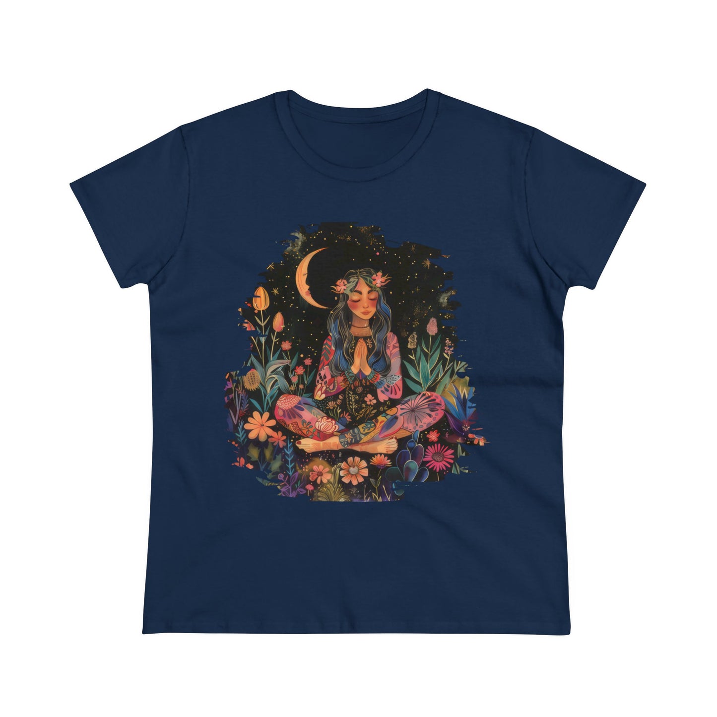 Meditation - Women's Midweight Cotton Tee