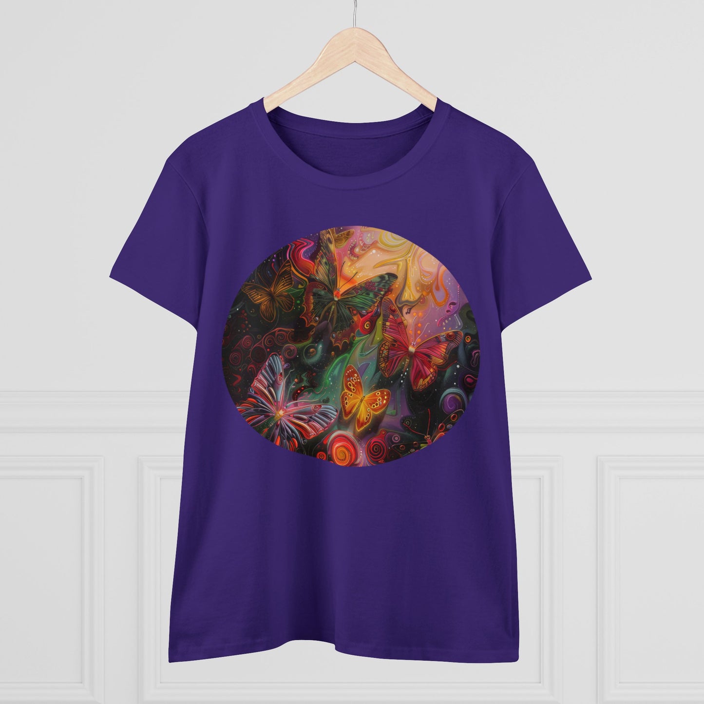 Butterflies - Women's Midweight Cotton Tee