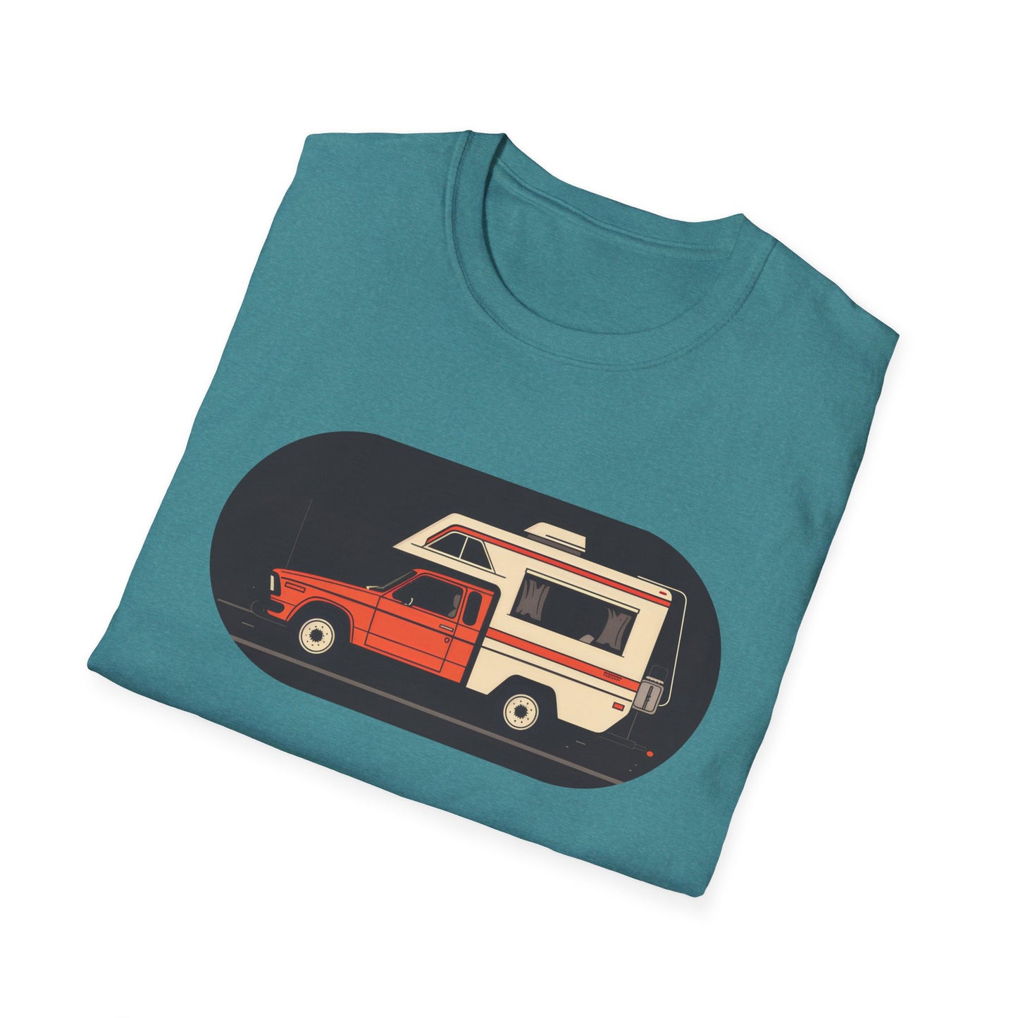 Camping! - Unisex Softstyle T-Shirt