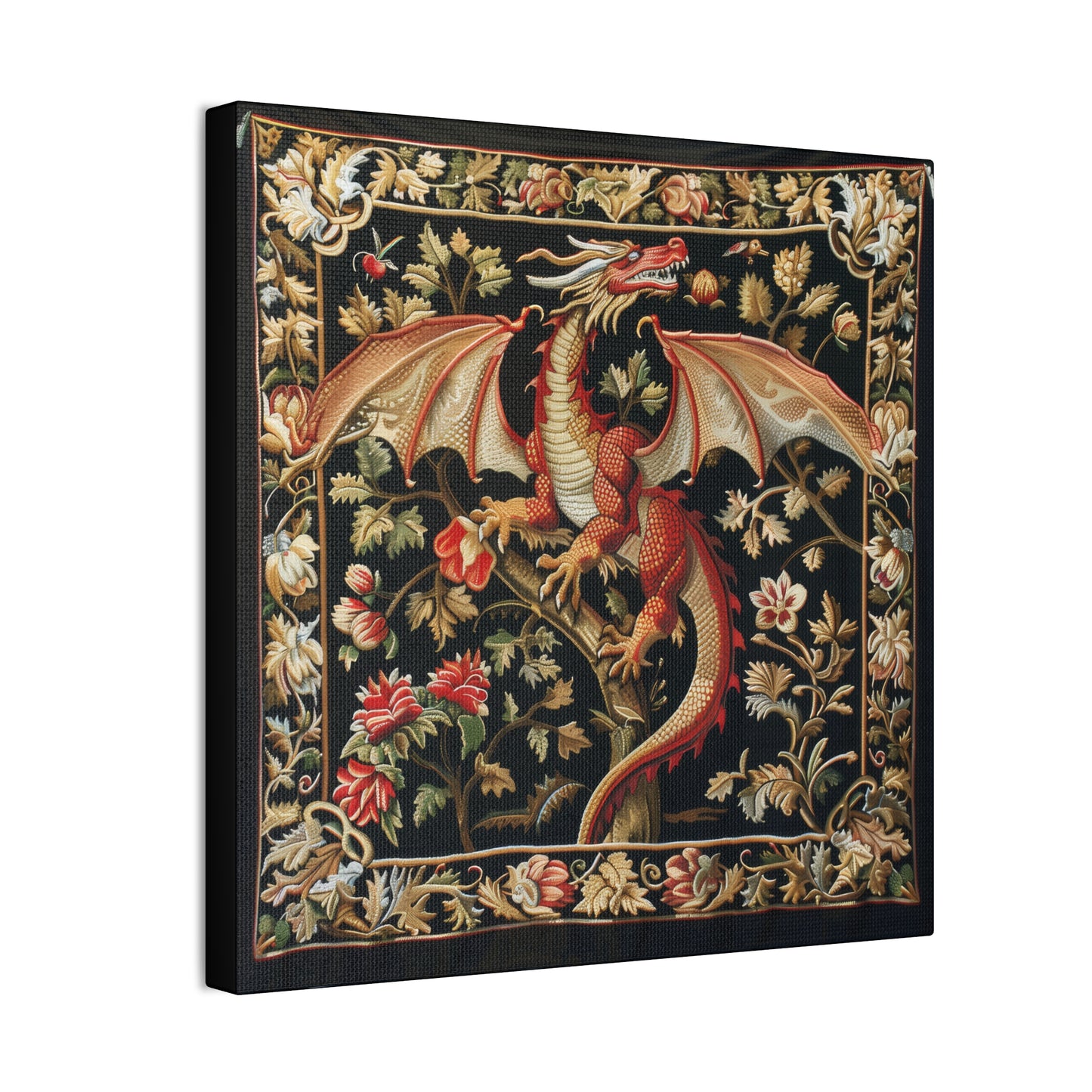 Dragon Tapestry - Canvas Stretched, 0.75"