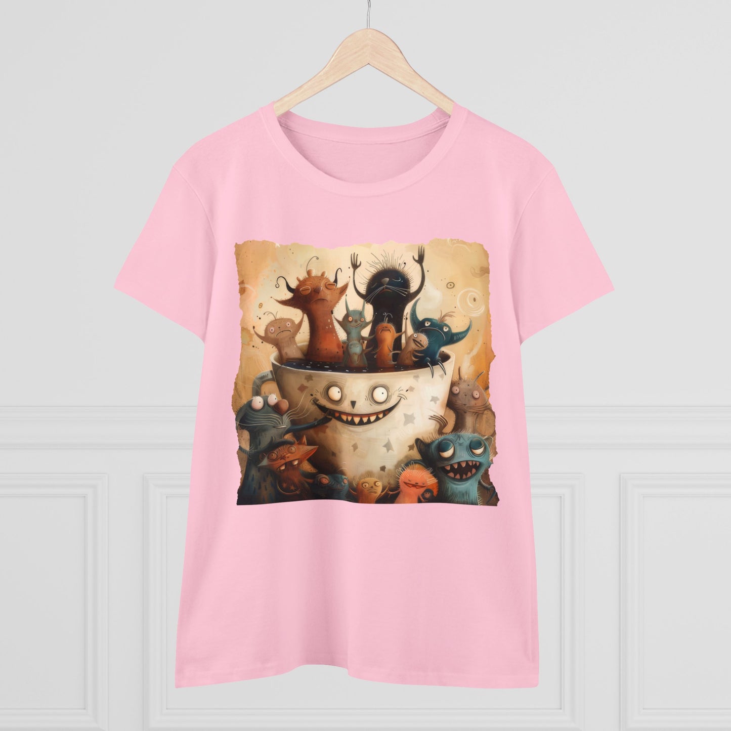 Coffee Critters - Women's Midweight Cotton Tee