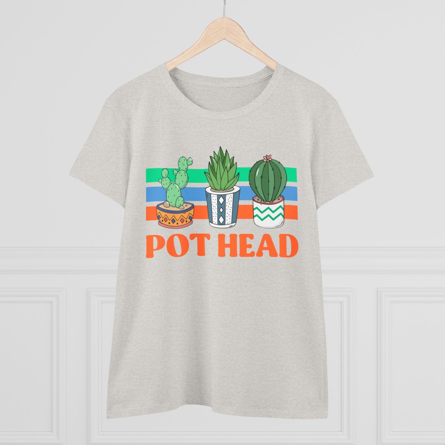 Pot Head - Gardening - Women's Midweight Cotton Tee