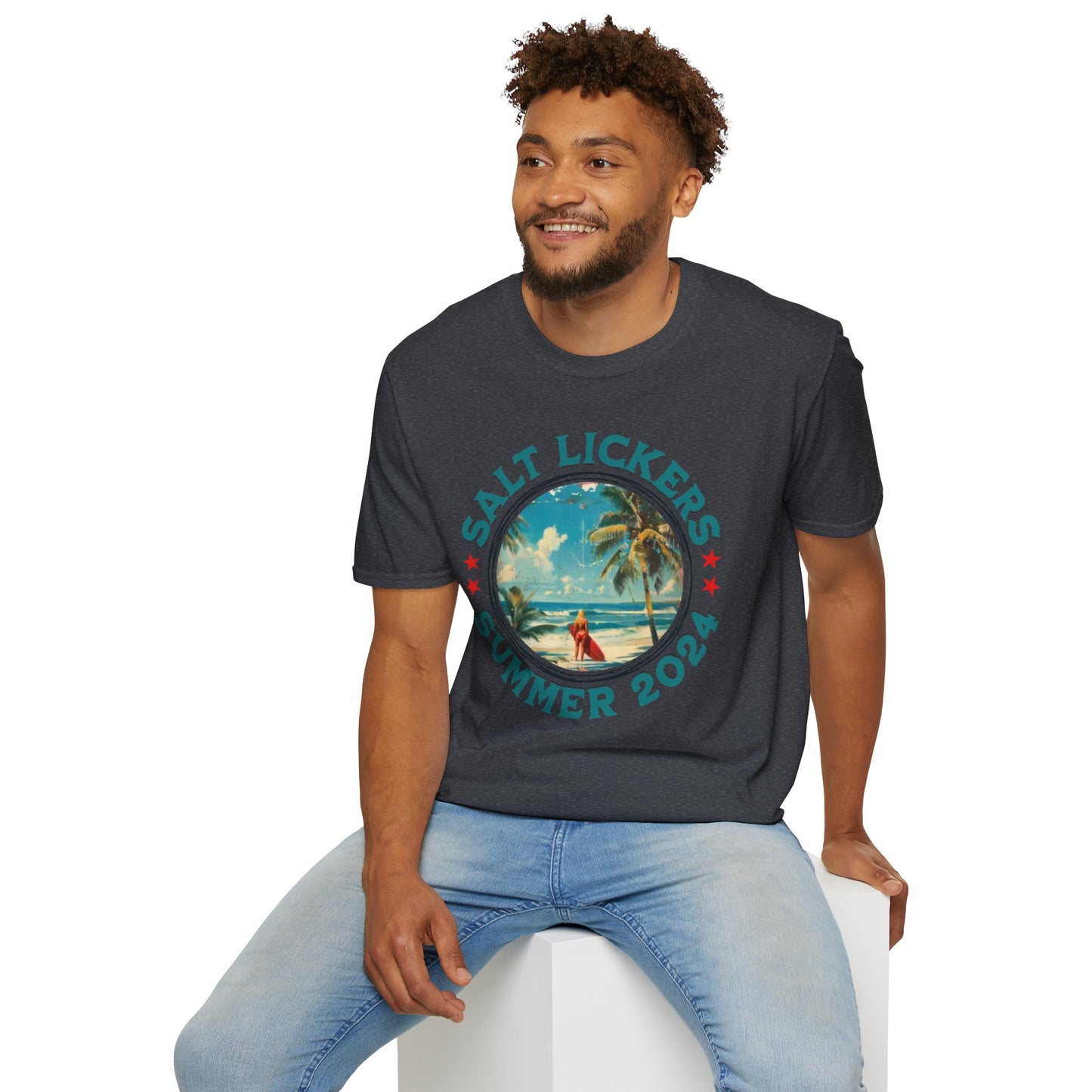 Surfing - Unisex Softstyle T-Shirt