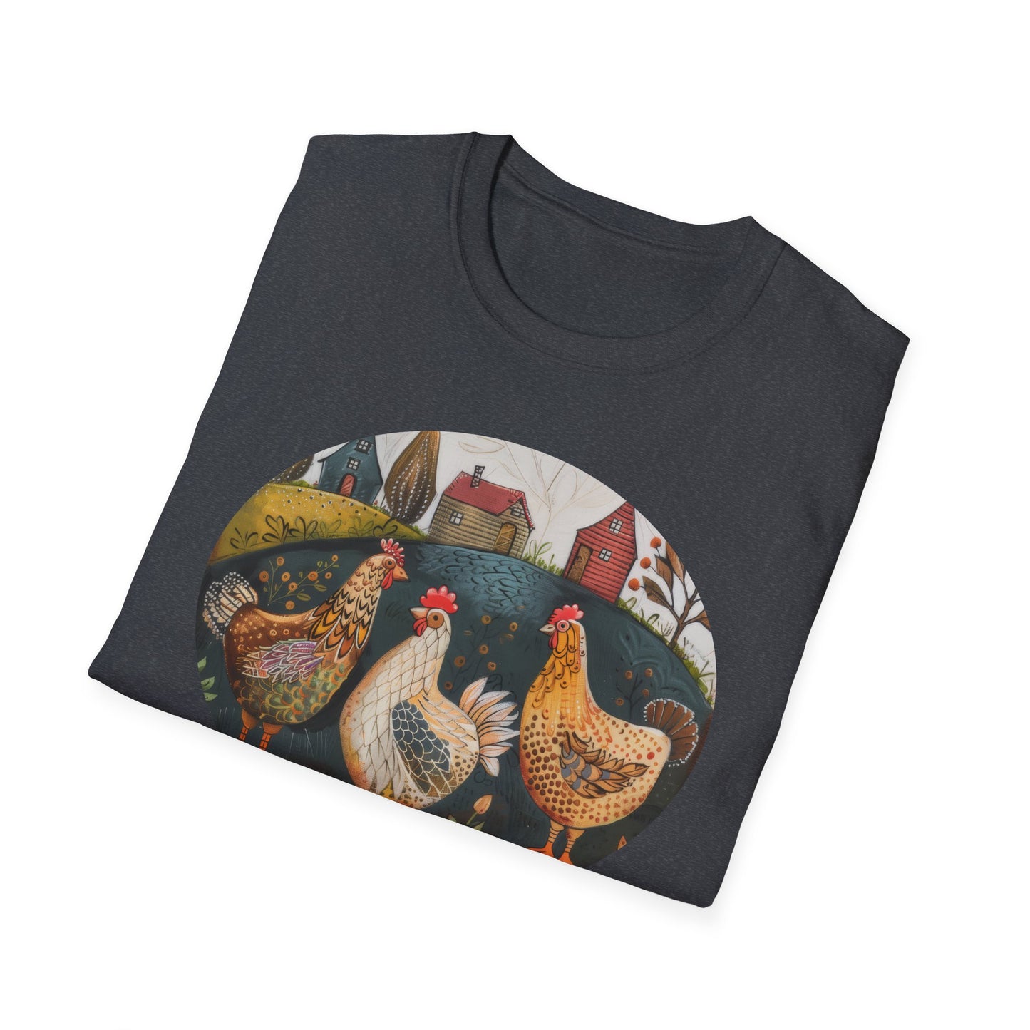 Chickens - Unisex Softstyle T-Shirt