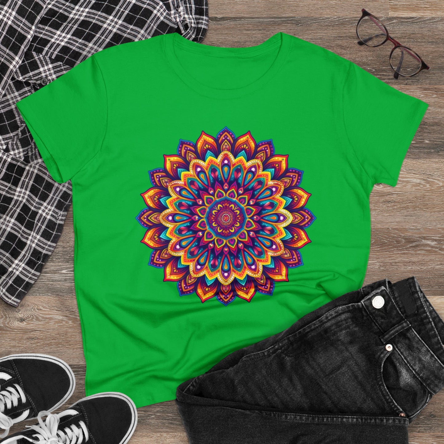 Mandala - Women's Midweight Cotton Tee