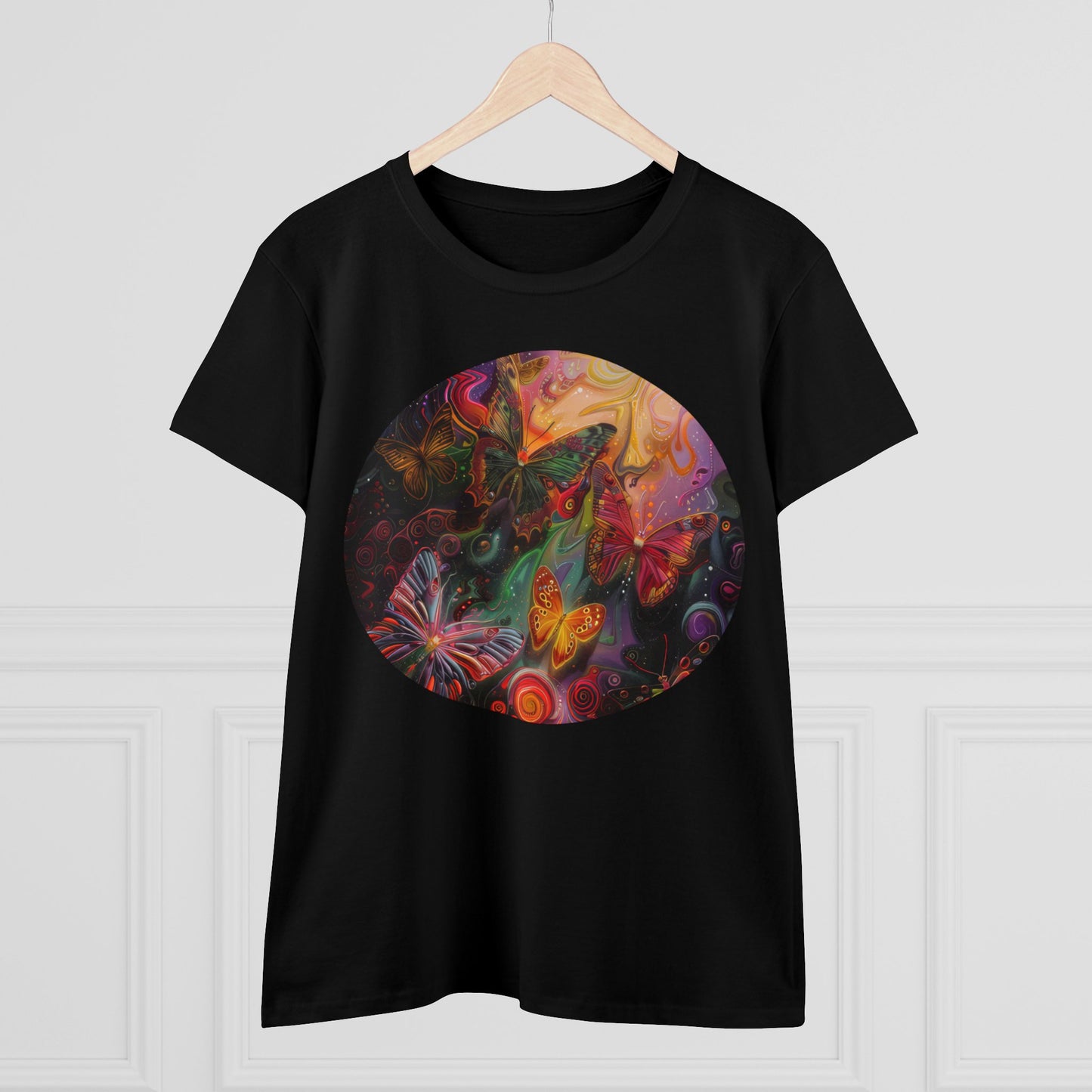 Butterflies - Women's Midweight Cotton Tee