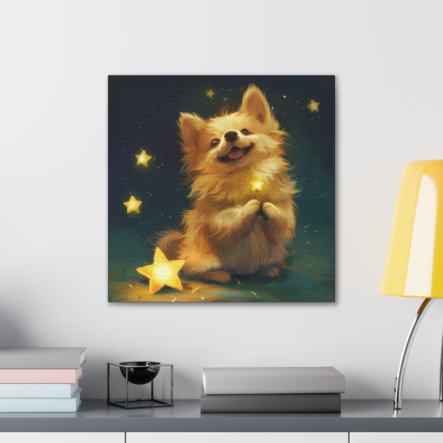 Star Dog Baby - Canvas Stretched, 0.75"