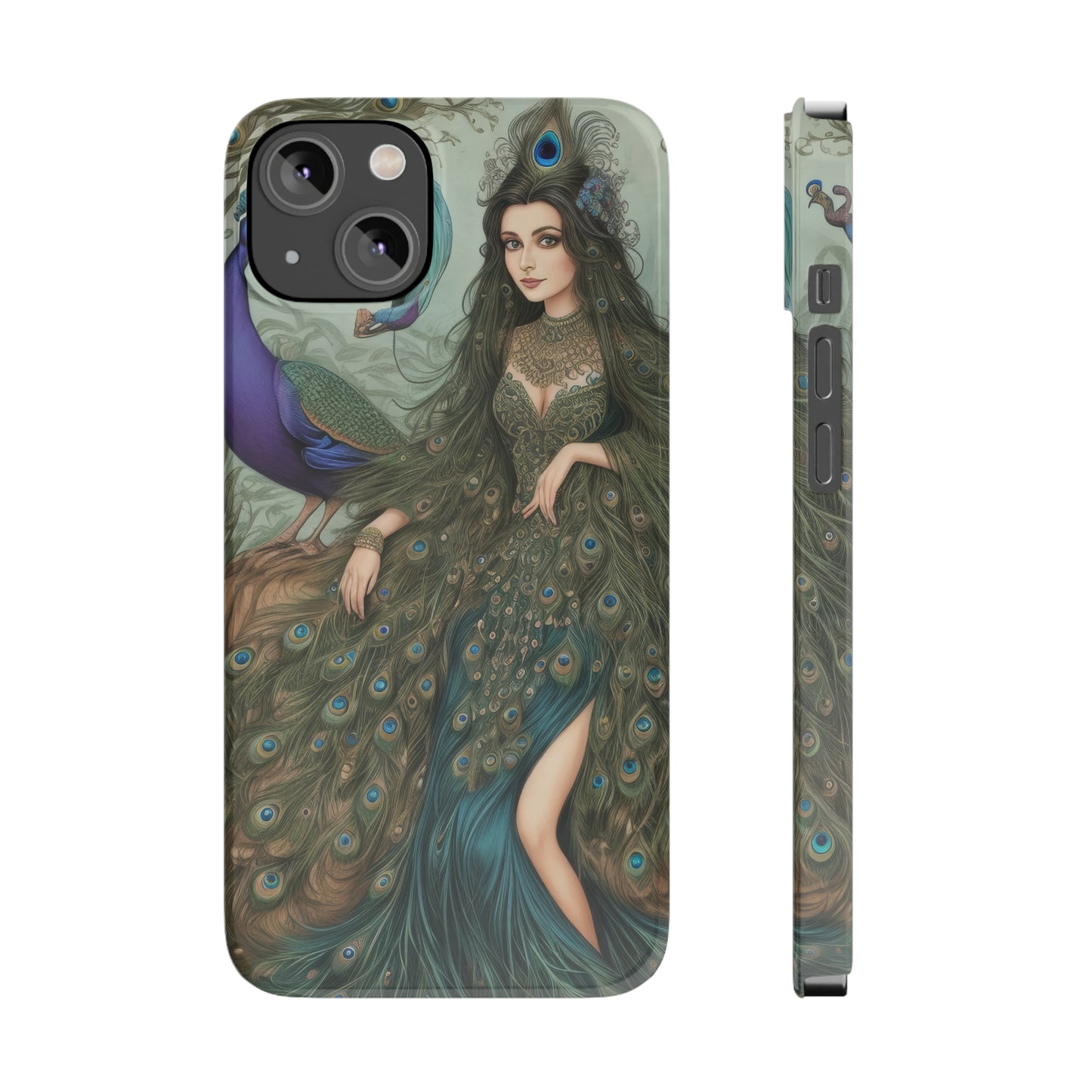 Peacock Witch - Phone Case