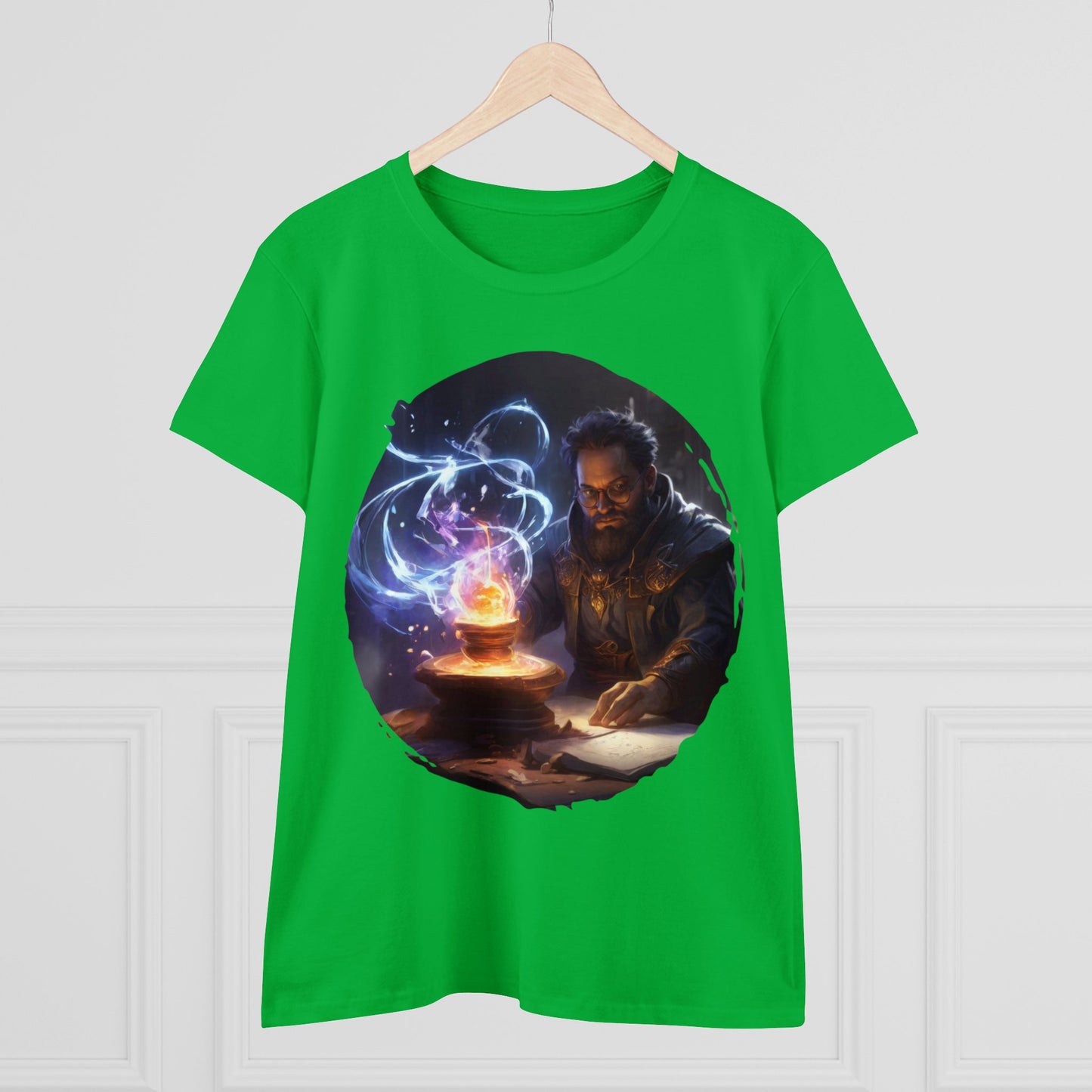 The Sorcerer - Fantasy - Women's Midweight Cotton Tee