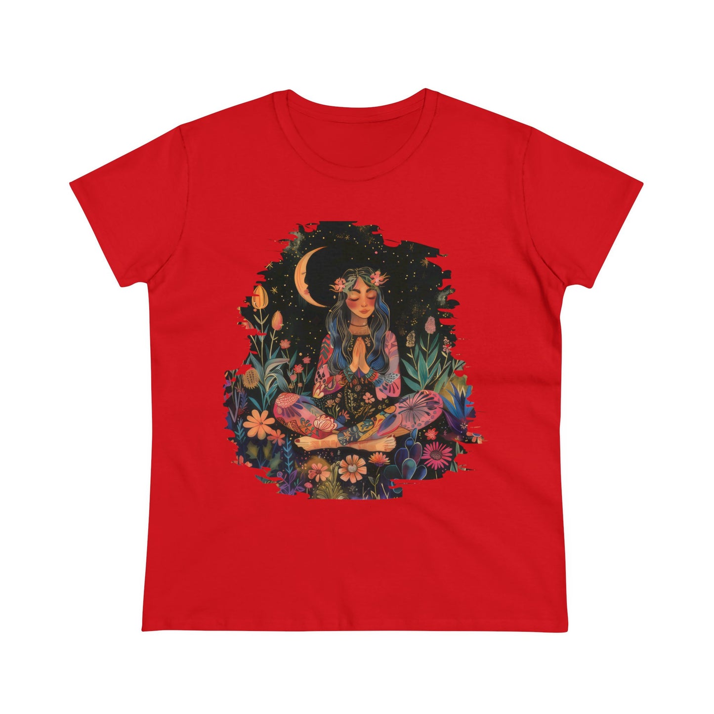 Meditation - Women's Midweight Cotton Tee