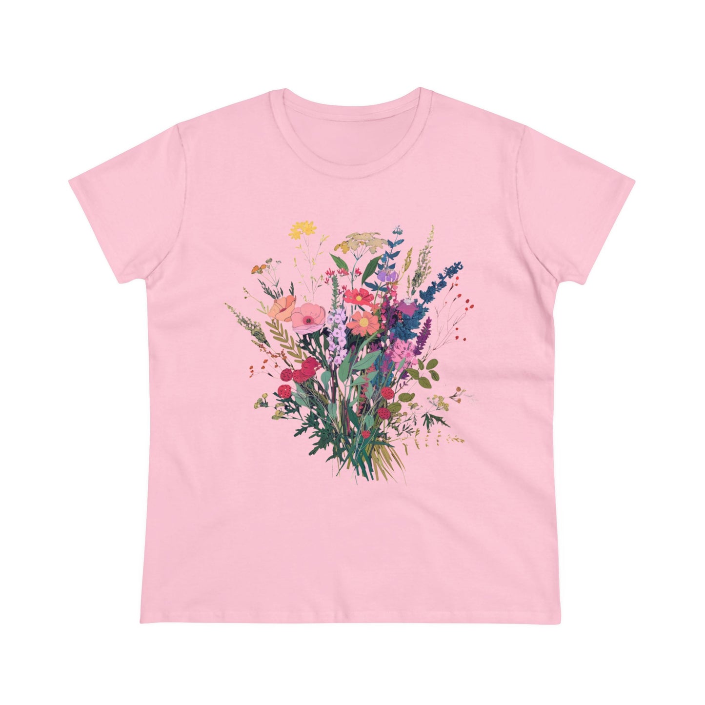 Wildflowers - Women's Midweight Cotton Tee