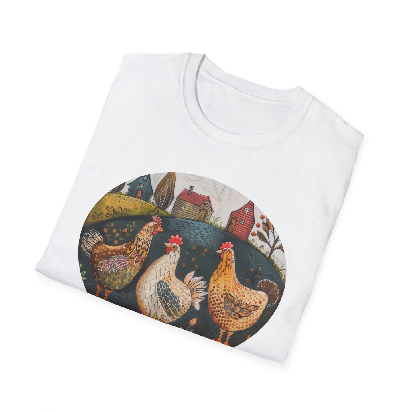 Chickens - Unisex Softstyle T-Shirt