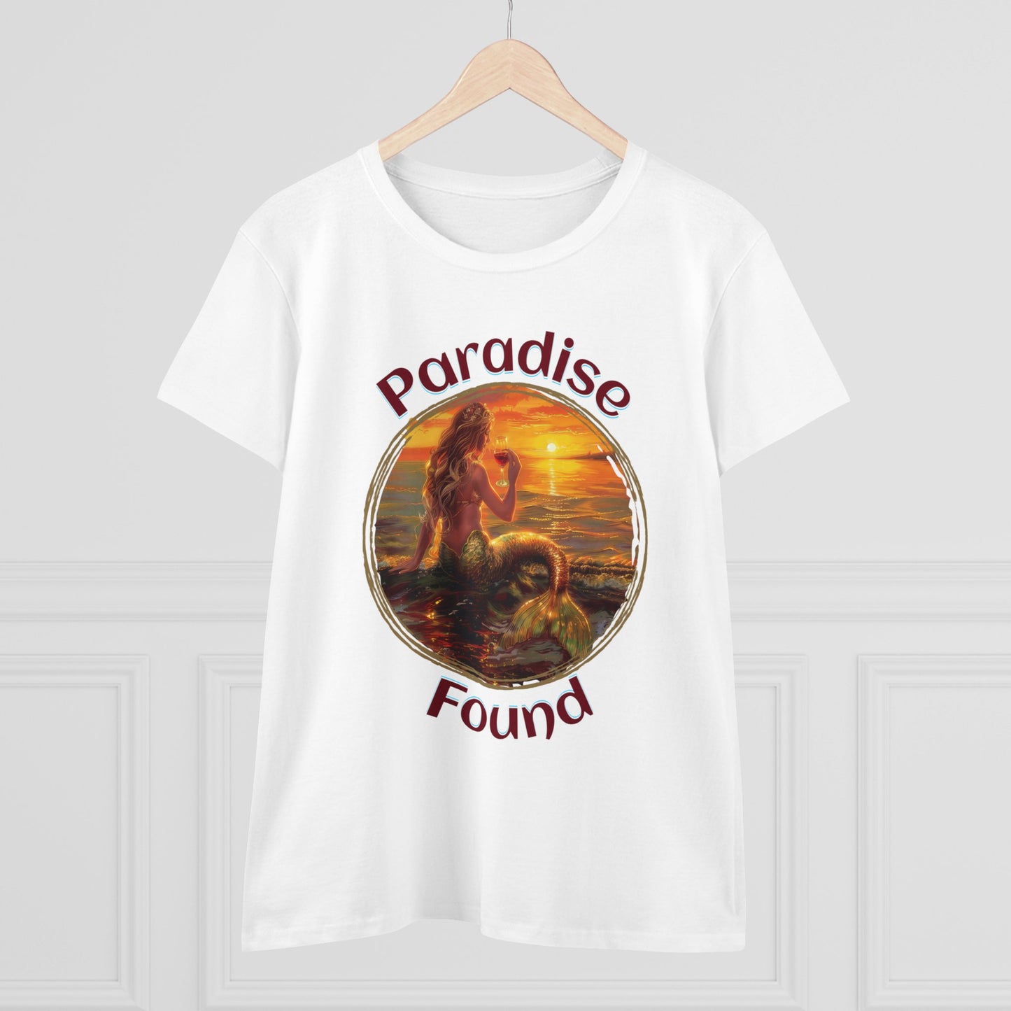 Paradise Found - Women's Midweight Cotton Tee