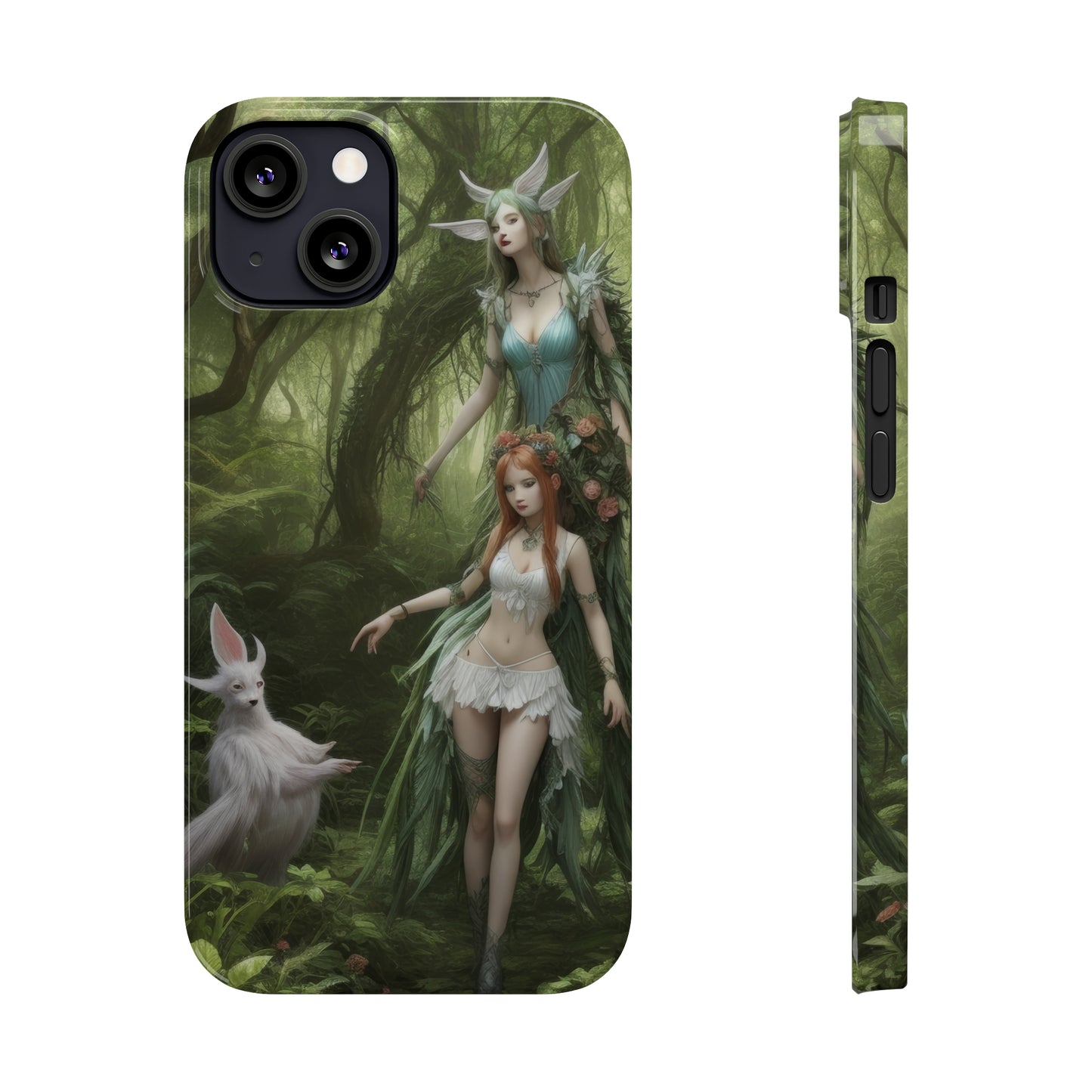 Curious Wood Nymph - Phone Case