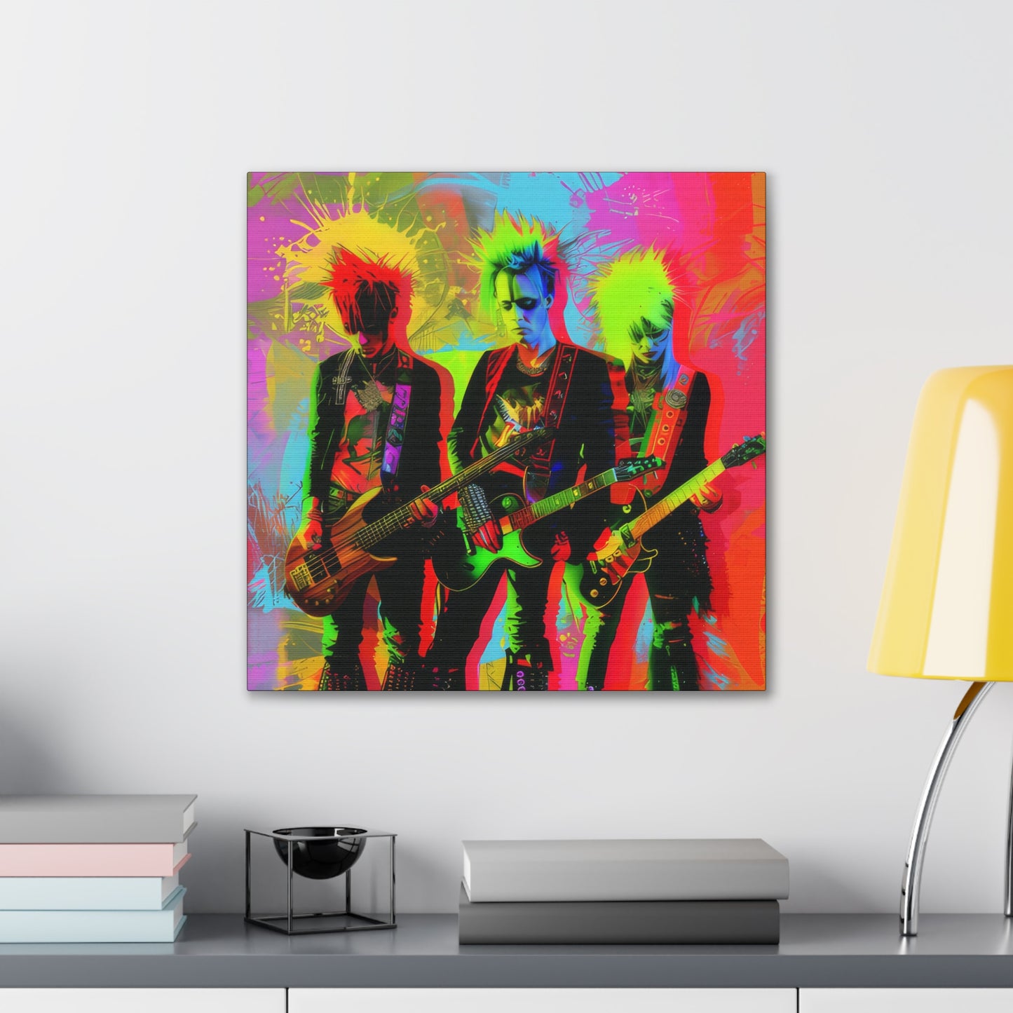 Punk Rockers - Canvas Stretched, 0.75"