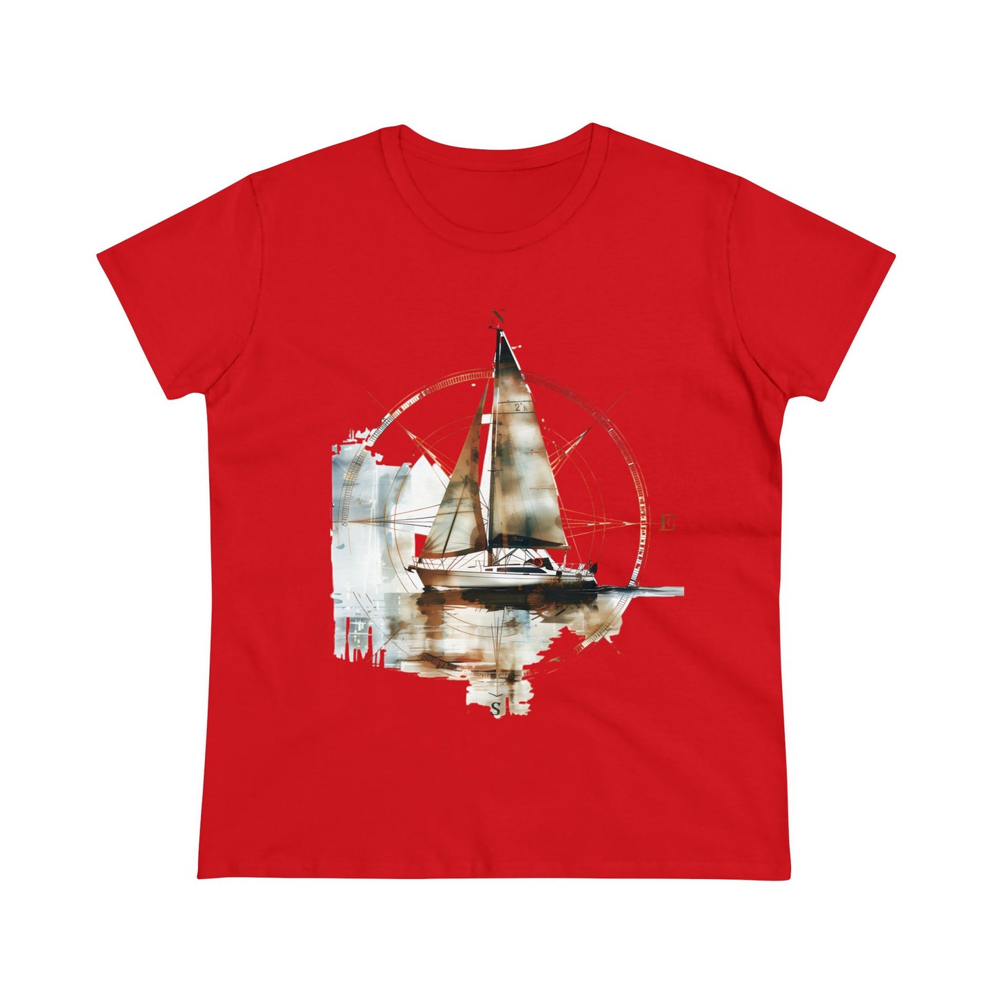 Sailing - Women's Midweight Cotton Tee