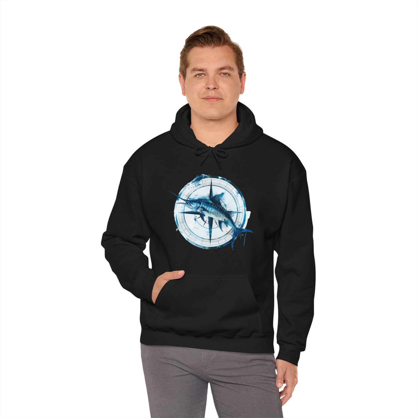 Marlin - Unisex Heavy Blend™ Hooded Sweatshirt