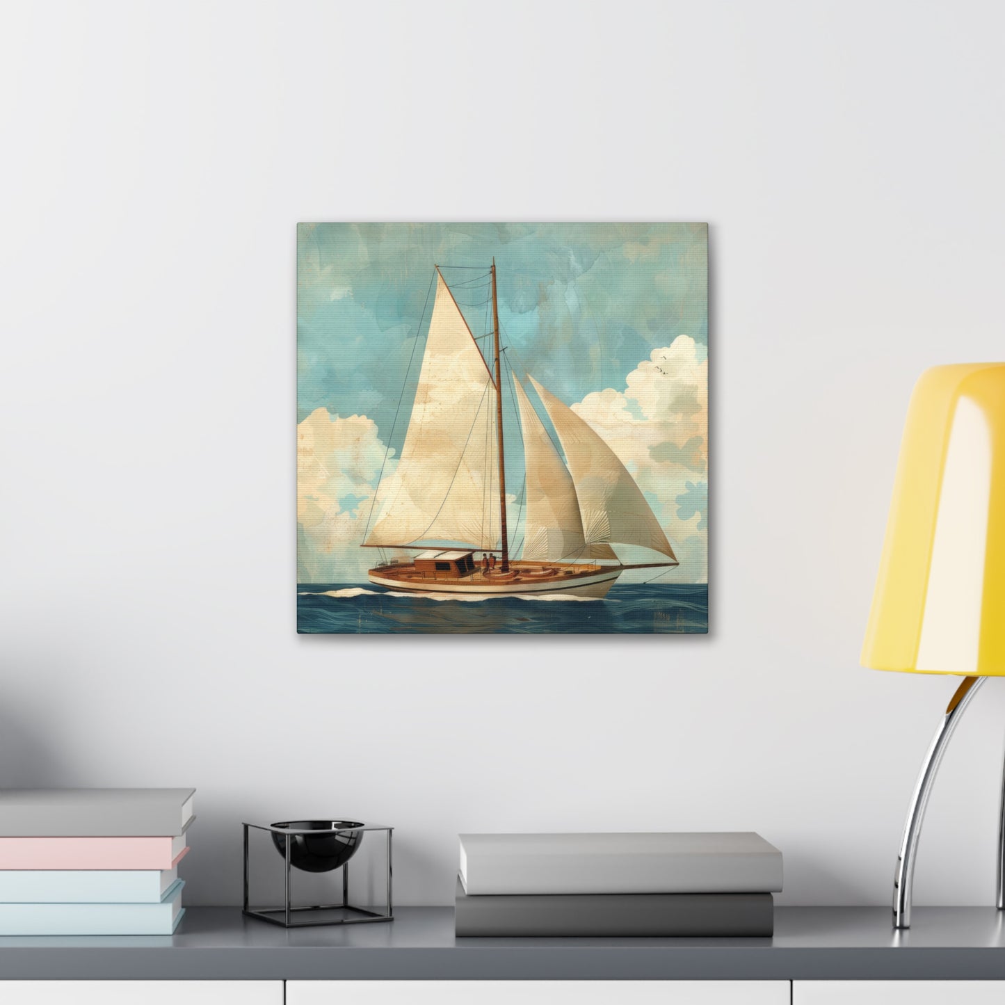 Sailing  - Canvas Stretched, 0.75"