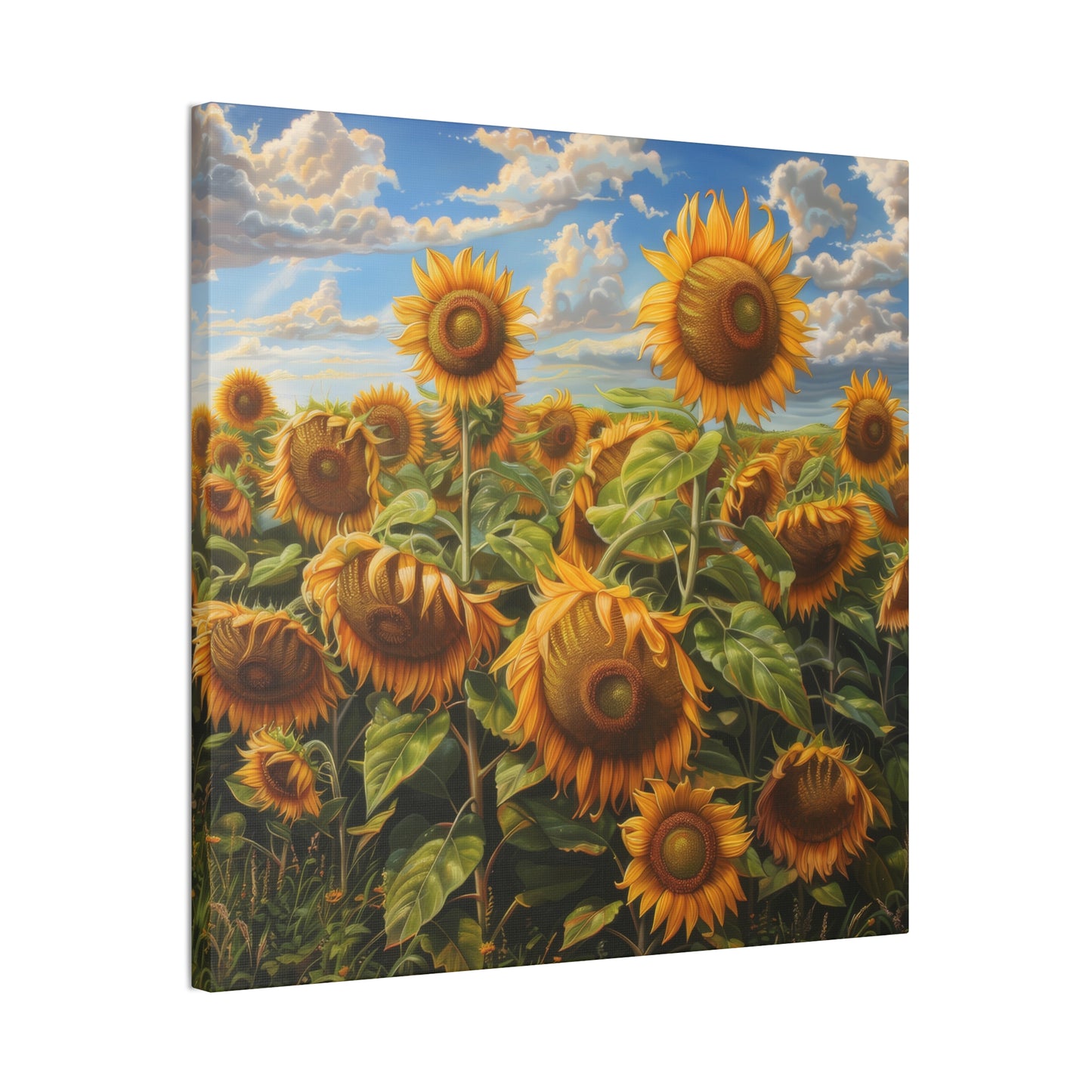 Sunflowers - Canvas Stretched, 0.75"