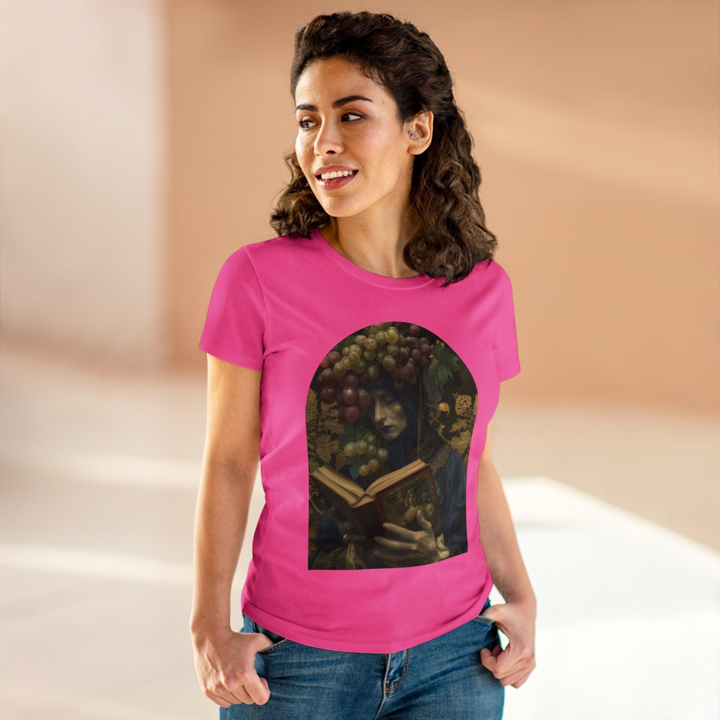 Solemn Reading - Fantasy - Women's Midweight Cotton Tee