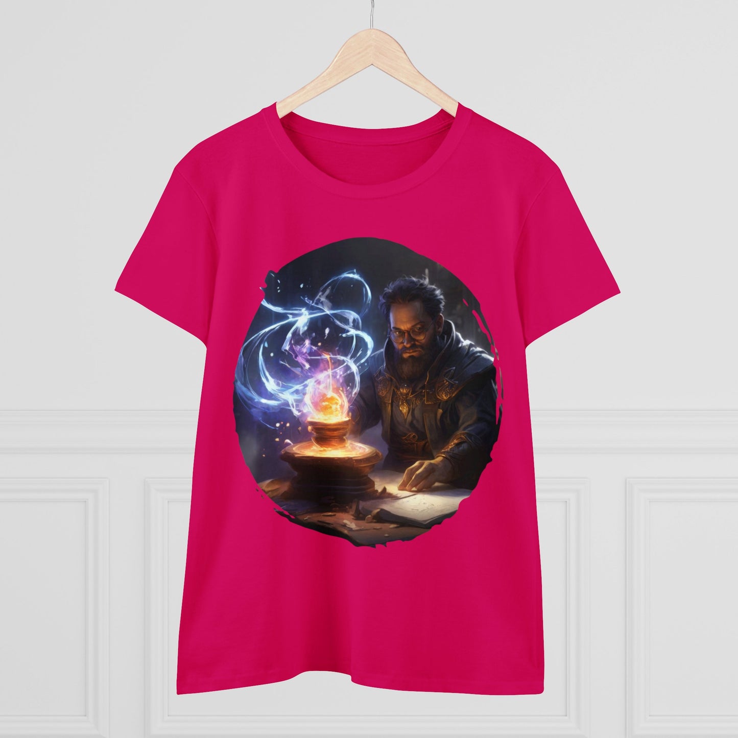 The Sorcerer - Fantasy - Women's Midweight Cotton Tee