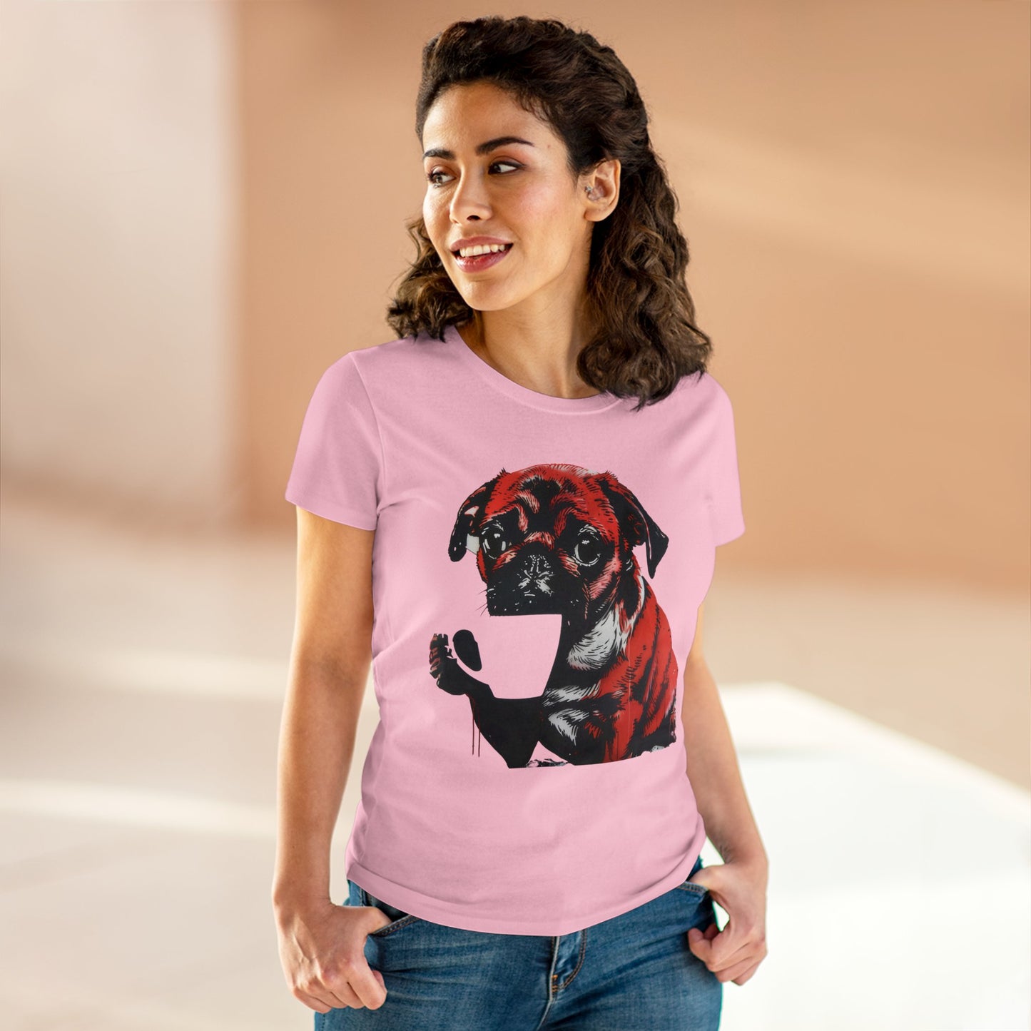 Coffee Dog - Fantasy - Women's Midweight Cotton Tee