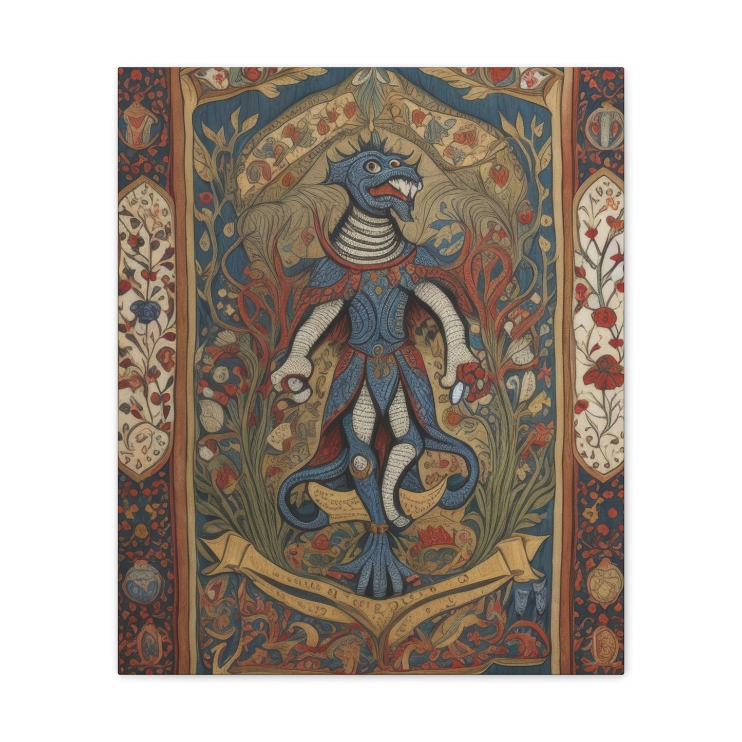 Medieval Tapestry - Canvas Stretched, 0.75"