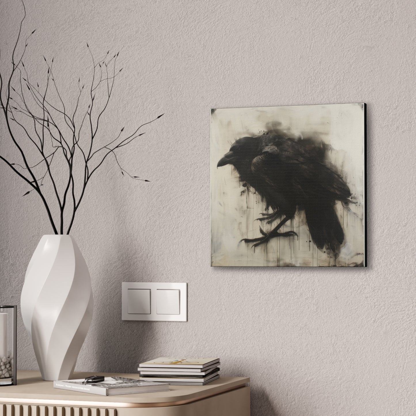 Blackbird - Canvas Stretched, 0.75"