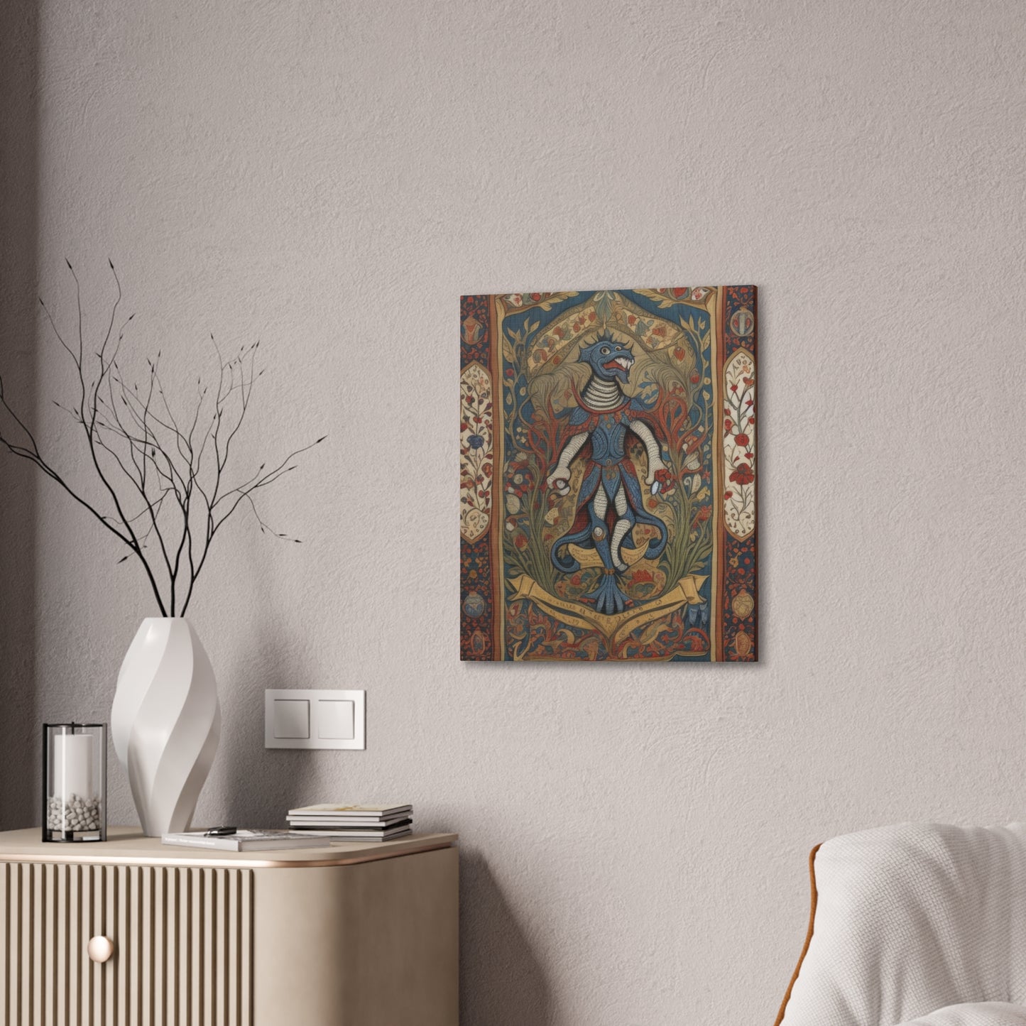 Medieval Tapestry - Canvas Stretched, 0.75"