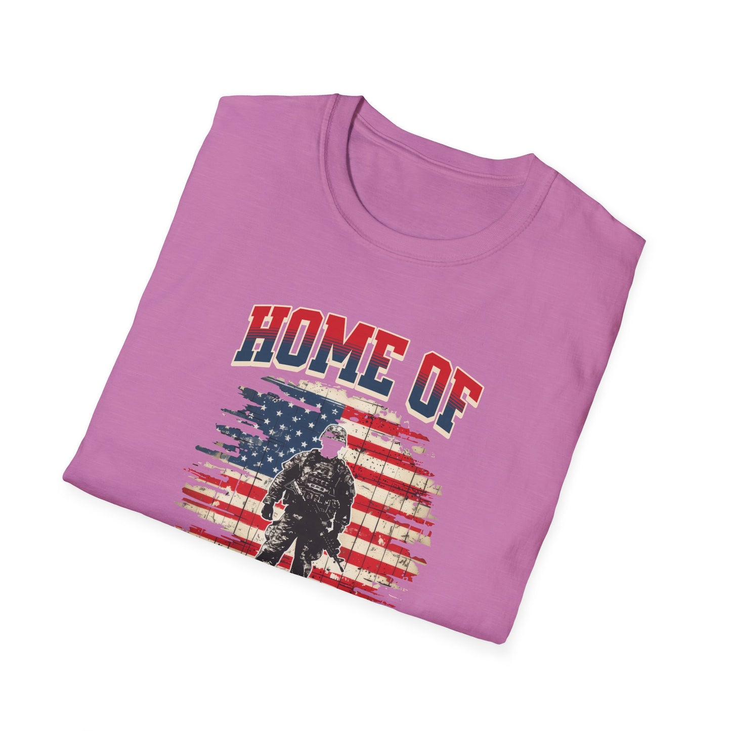 Home of the Brave - Unisex Softstyle T-Shirt