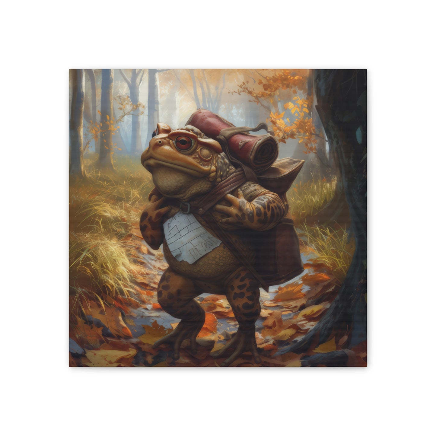 Toad Journey - Canvas Stretched, 0.75"