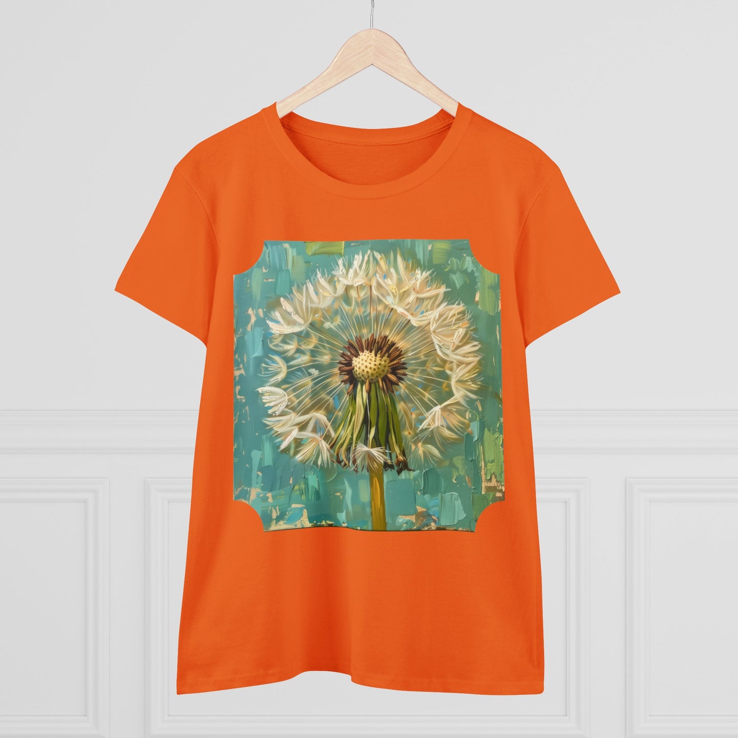 Dandelion - Flowers - Women's Midweight Cotton Tee