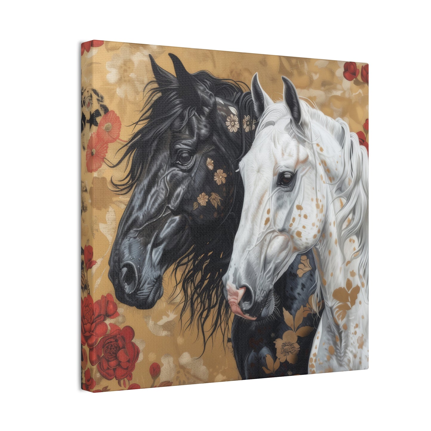 Horses - Canvas Stretched, 0.75"