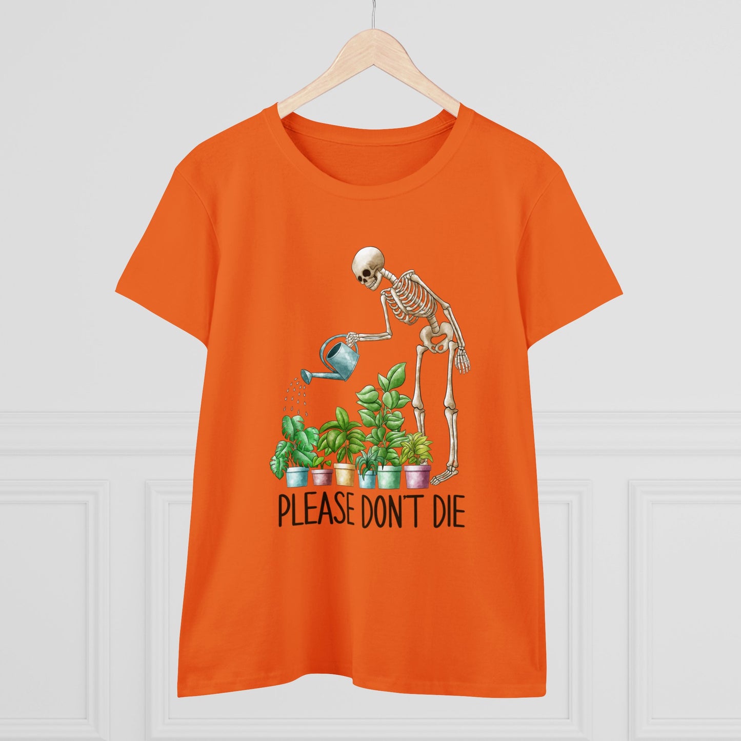 Please Don't Die - Gardening - Women's Midweight Cotton Tee