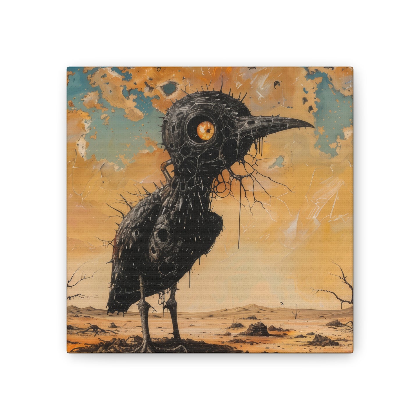 Apocalypse Bird - Canvas Stretched, 0.75"