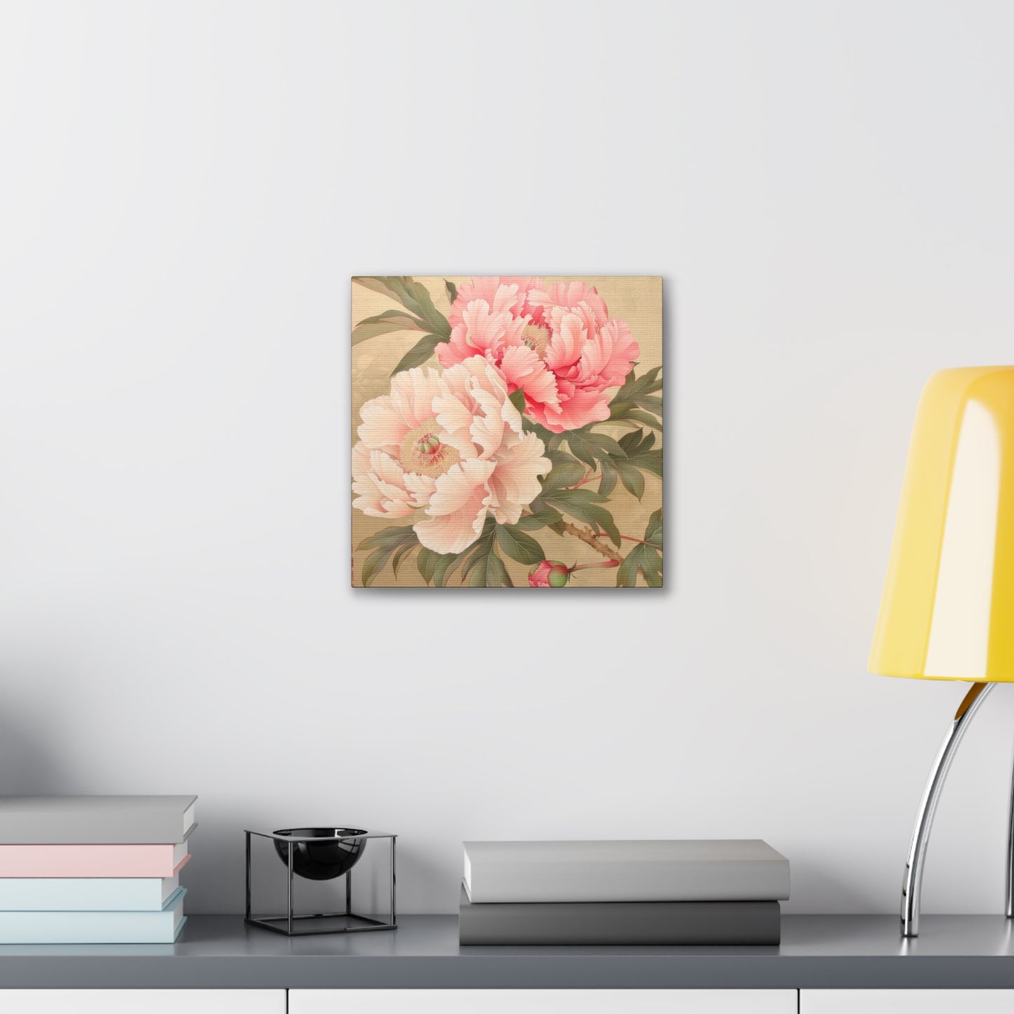 Peony - Canvas Stretched, 0.75"