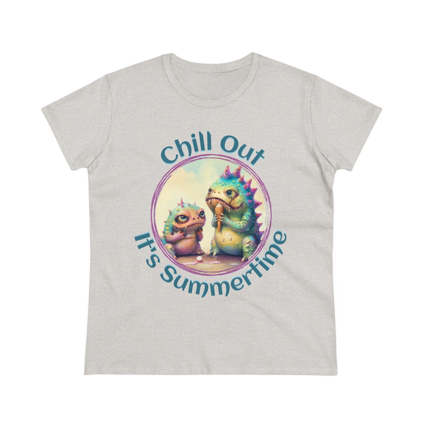 Chill Out for Summer - Women's Midweight Cotton Tee