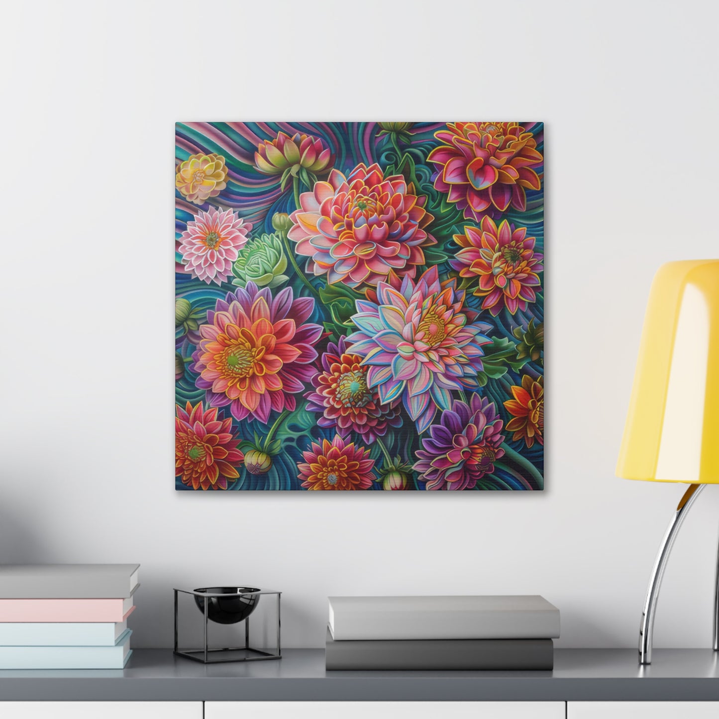 Flowers - Canvas Stretched, 0.75"