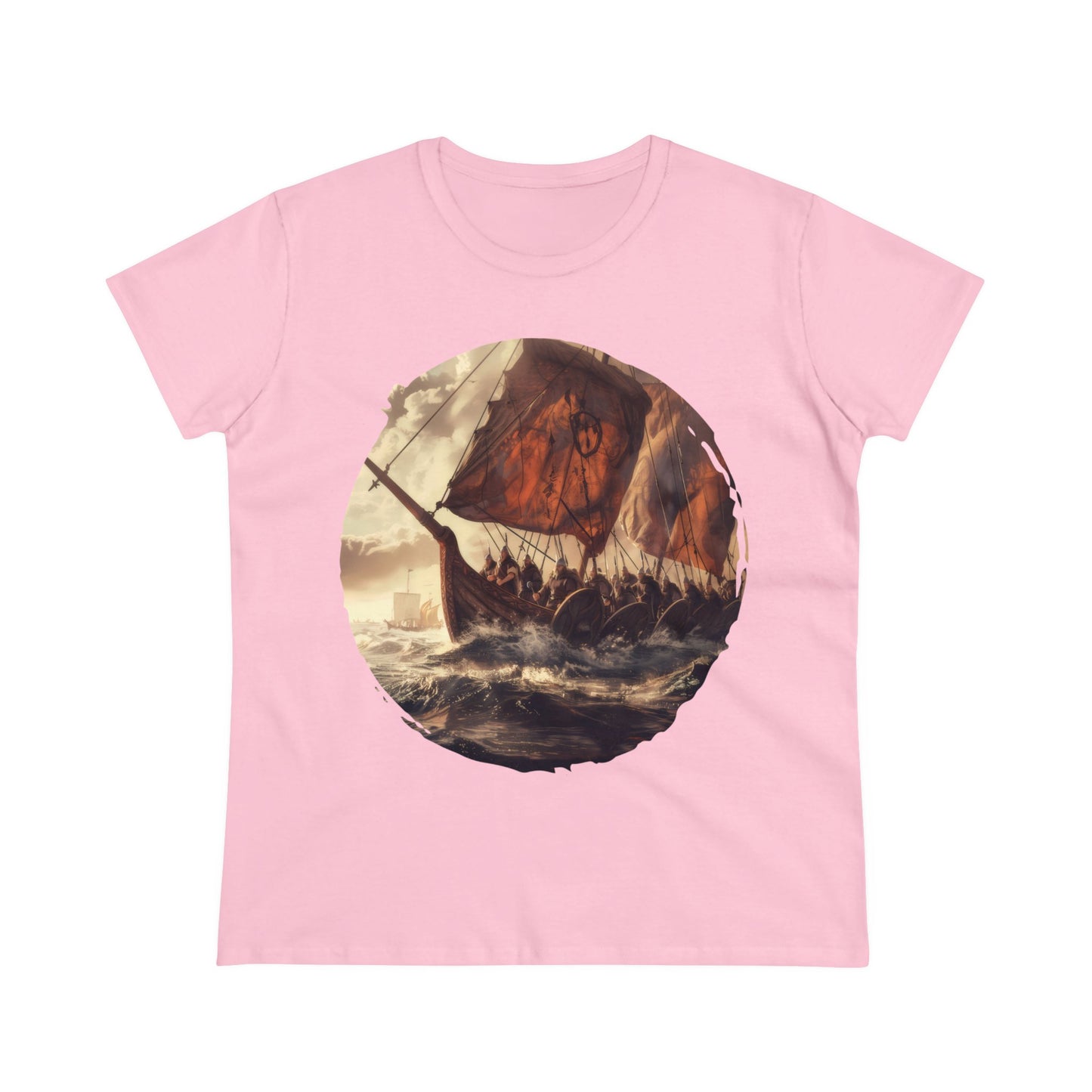 Vikings - Fantasy - Women's Midweight Cotton Tee