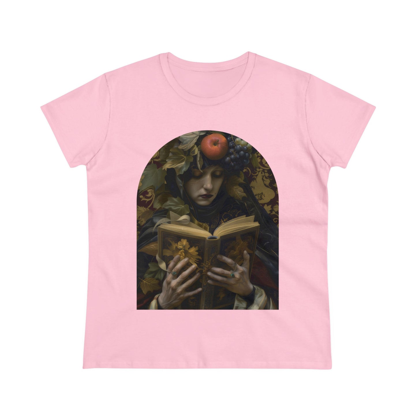 Solemn Reading - Fantasy - Women's Midweight Cotton Tee