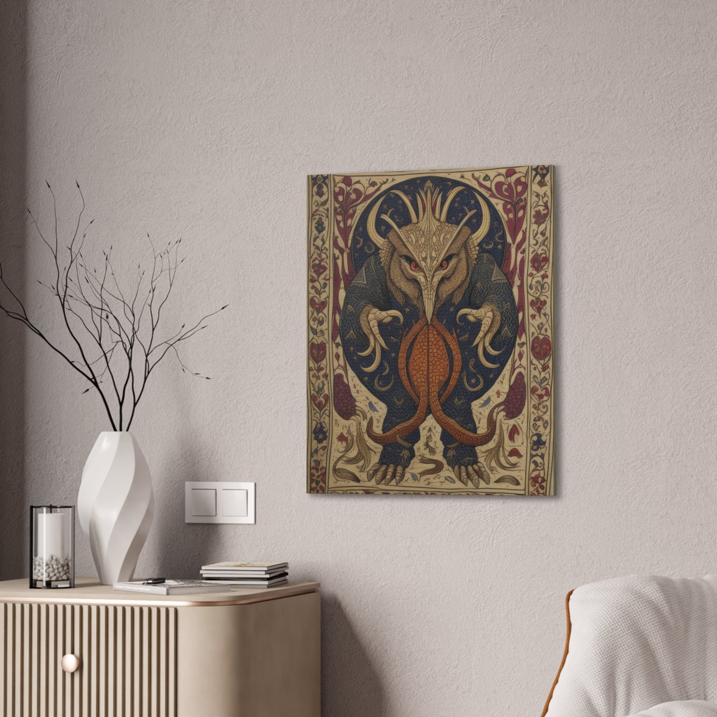 Medieval Tapestry - Canvas Stretched, 0.75"