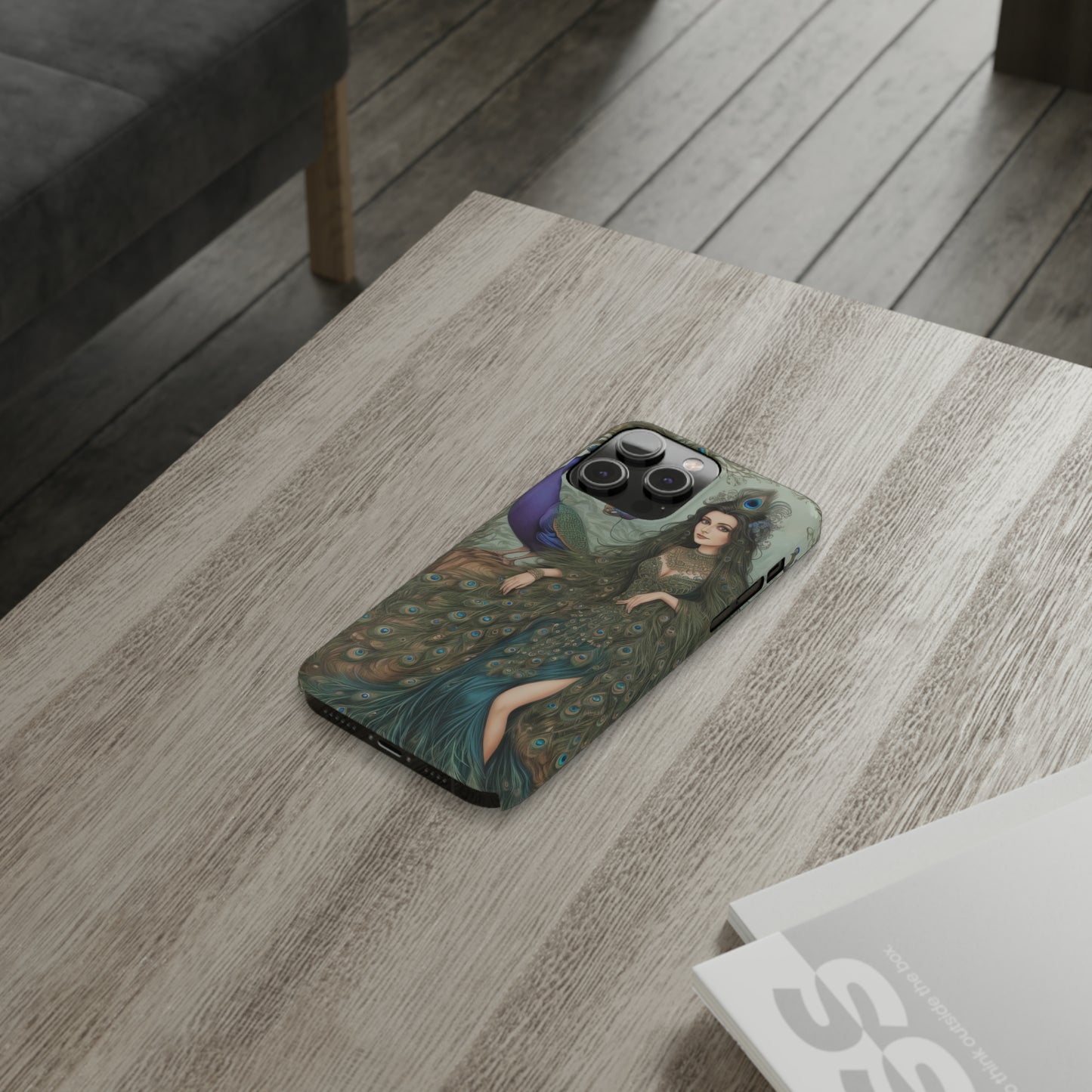 Peacock Witch - Phone Case