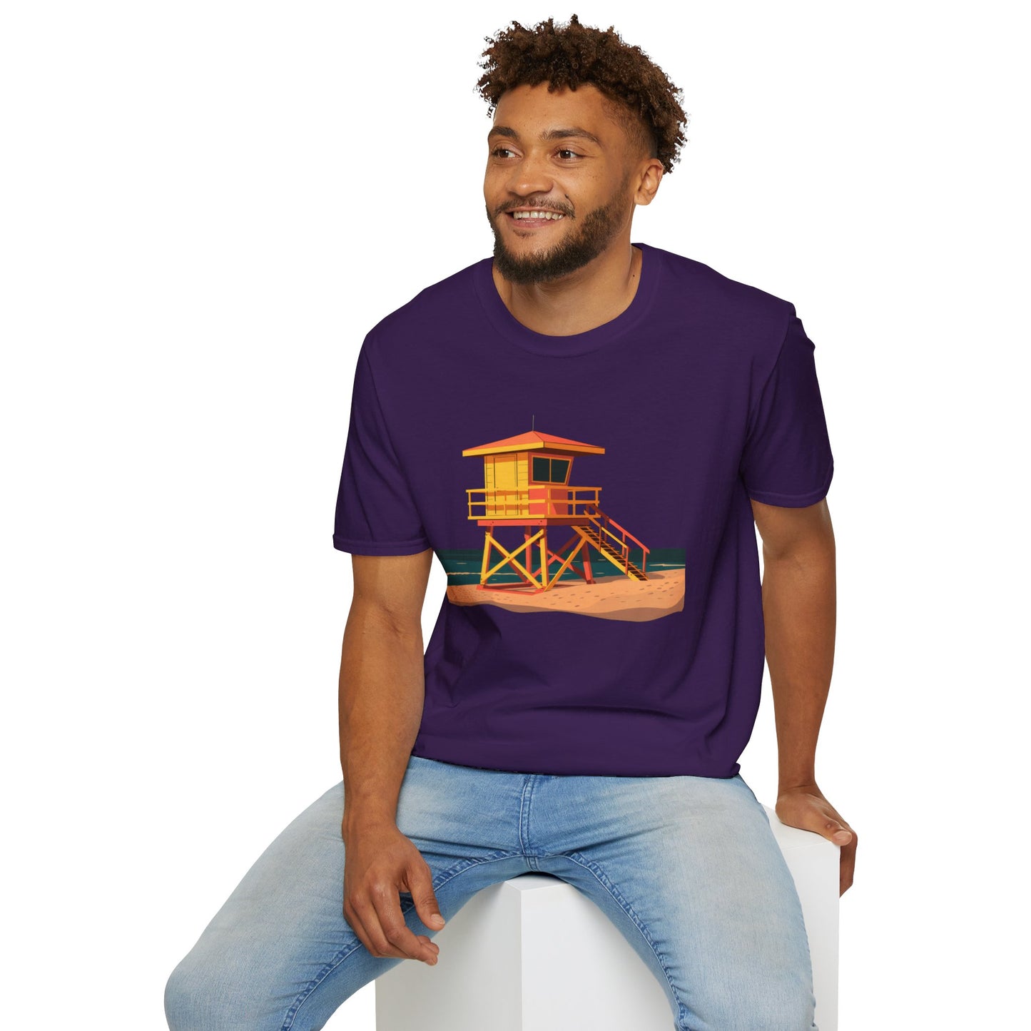 Lifeguard Shack - Unisex Softstyle T-Shirt