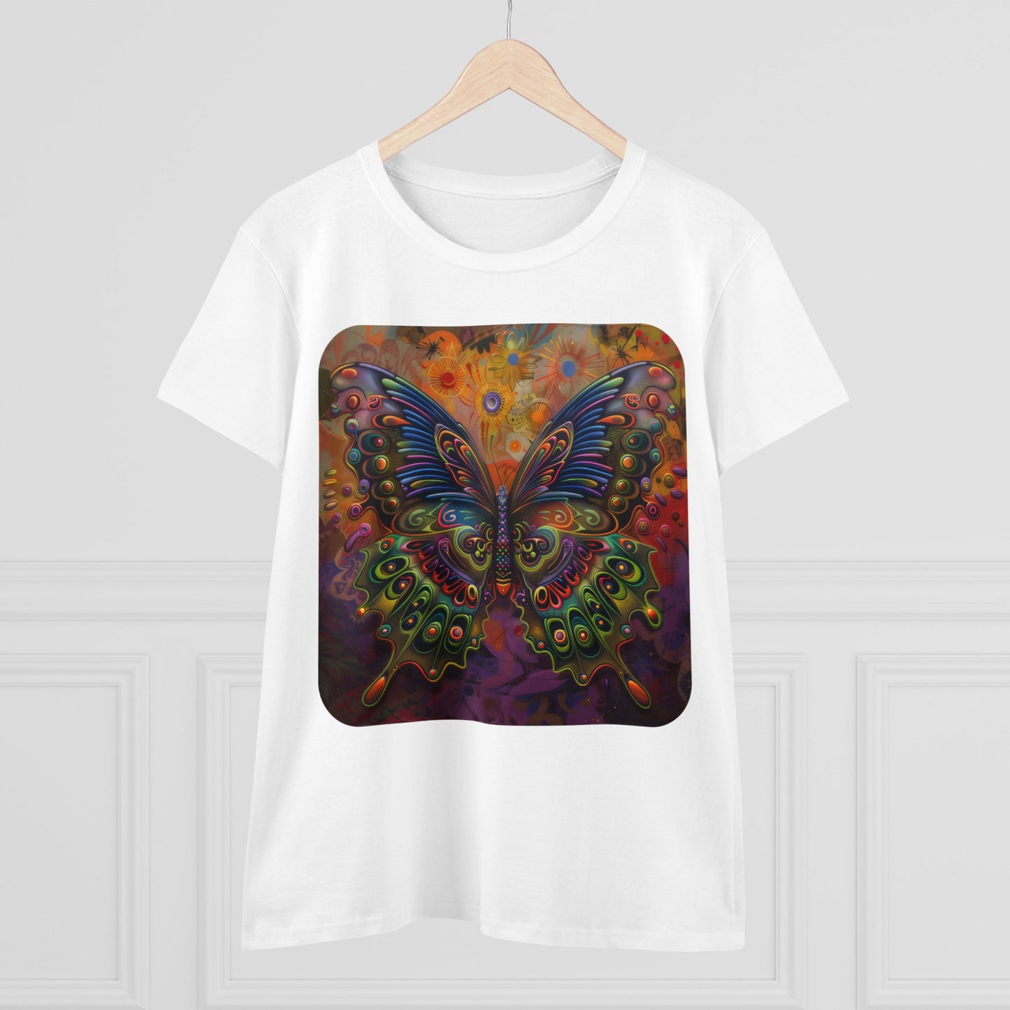 Butterfly - Women's Midweight Cotton Tee