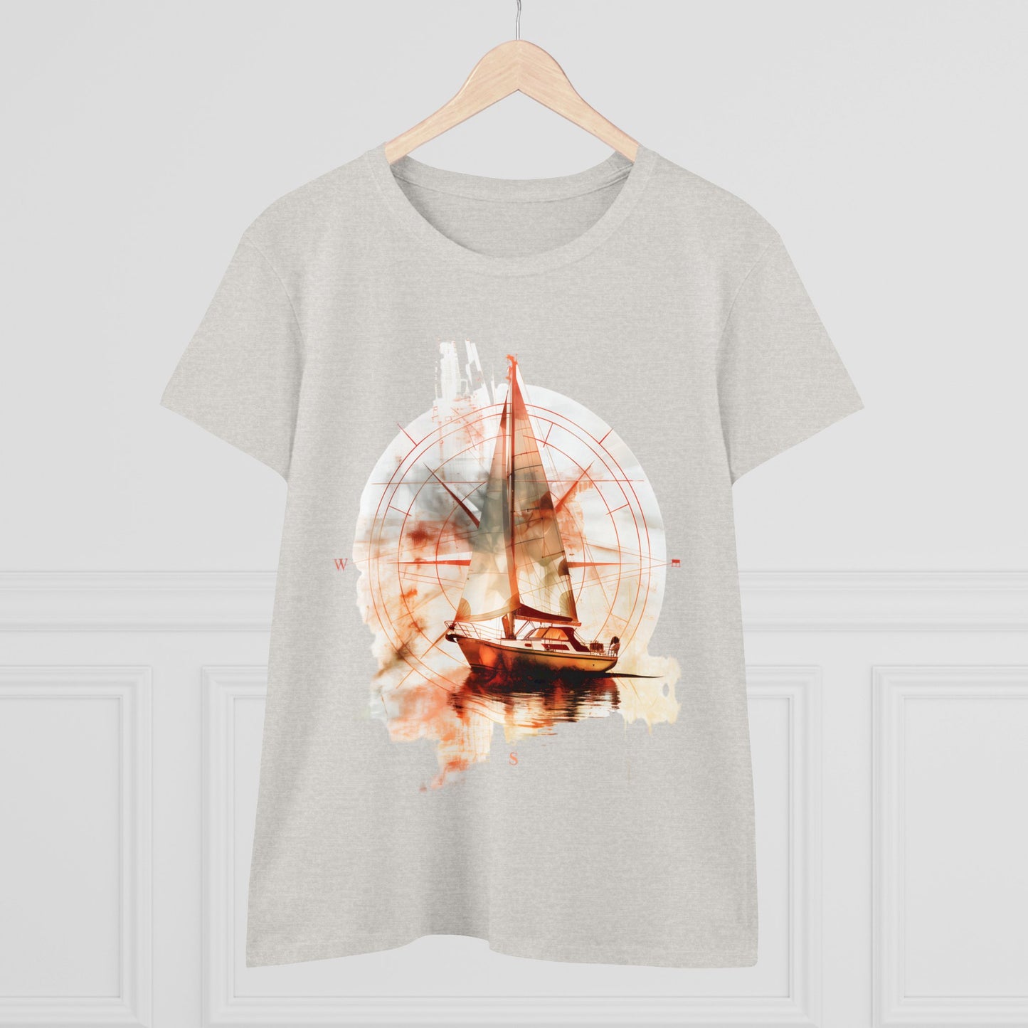 Sailing - Women's Midweight Cotton Tee