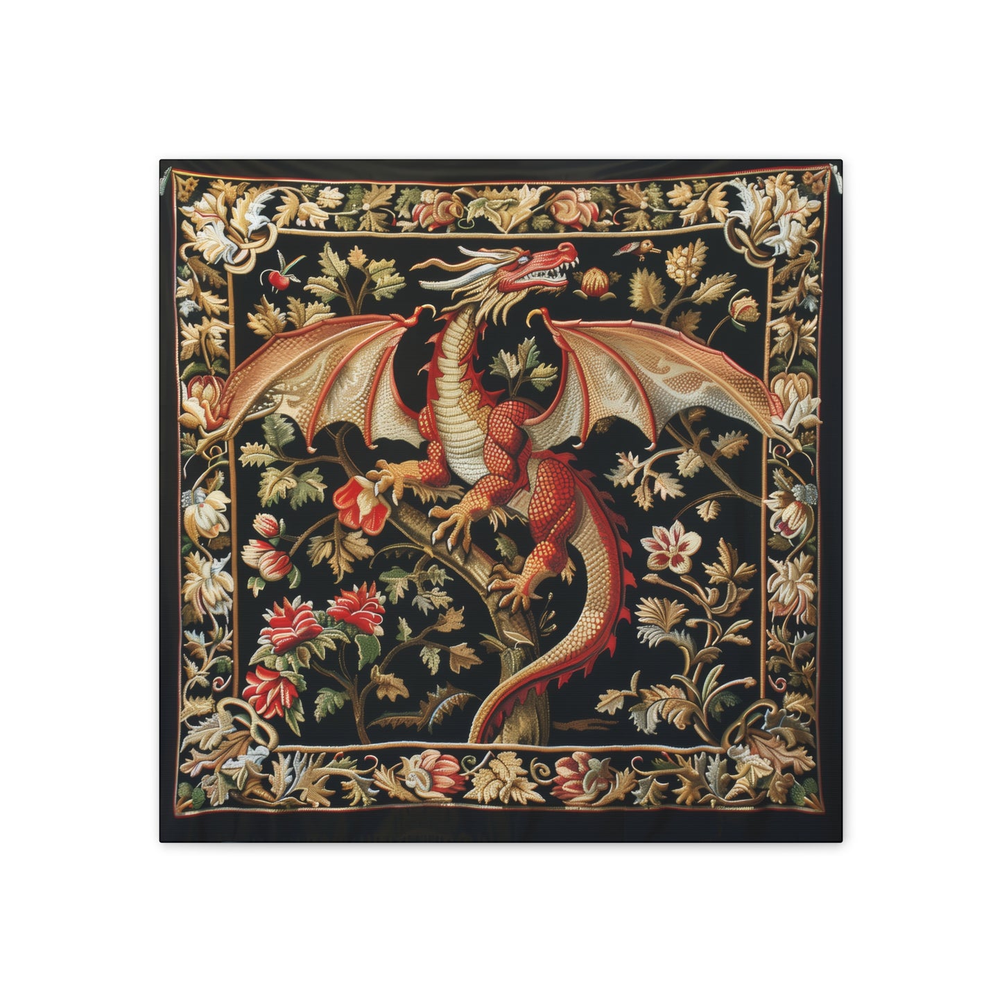 Dragon Tapestry - Canvas Stretched, 0.75"